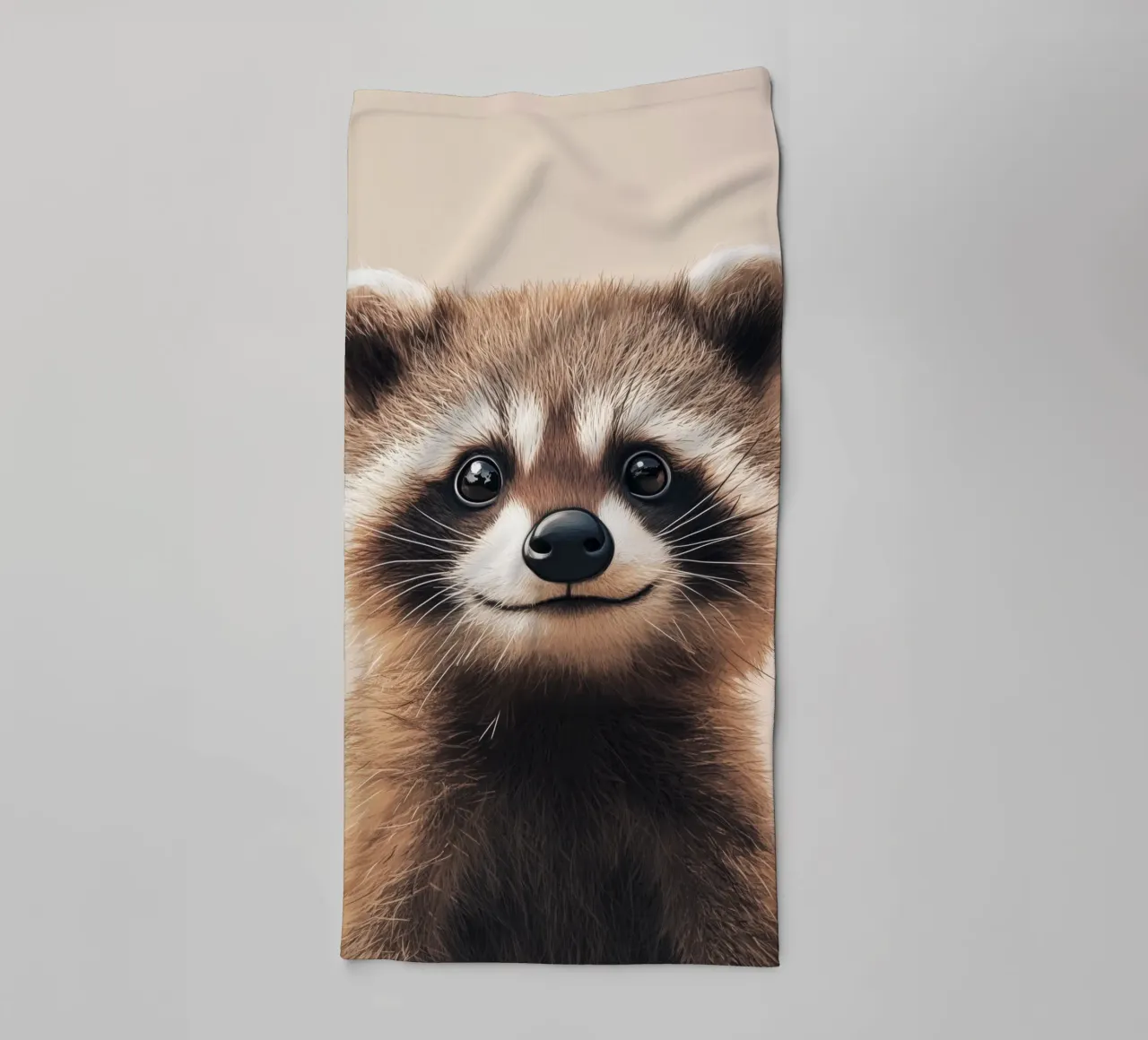 HeldIn #6: Waschbär Handtuch von farbenhelden