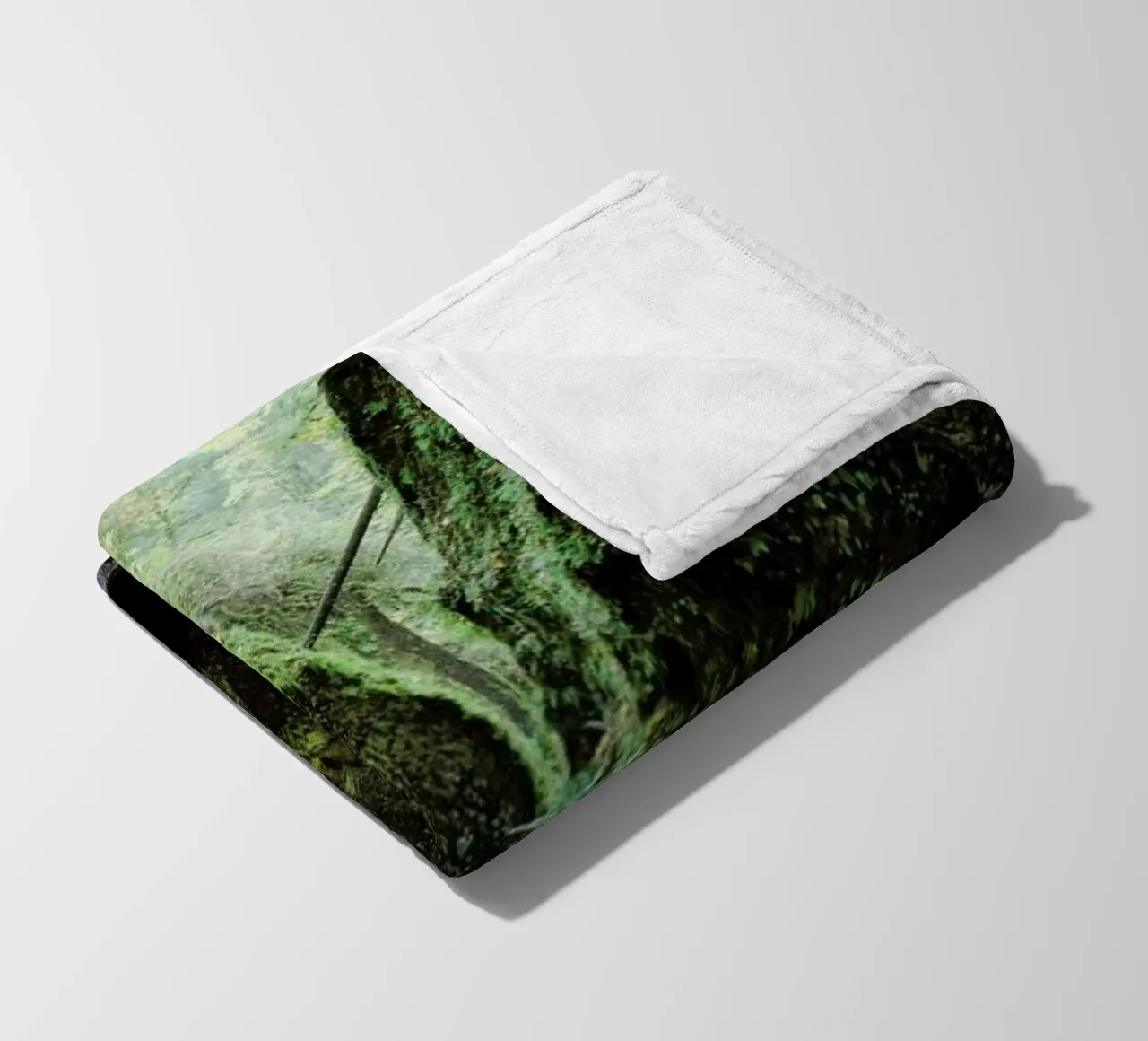 Oneonta Gorge fleece blanket by Kevin Russ