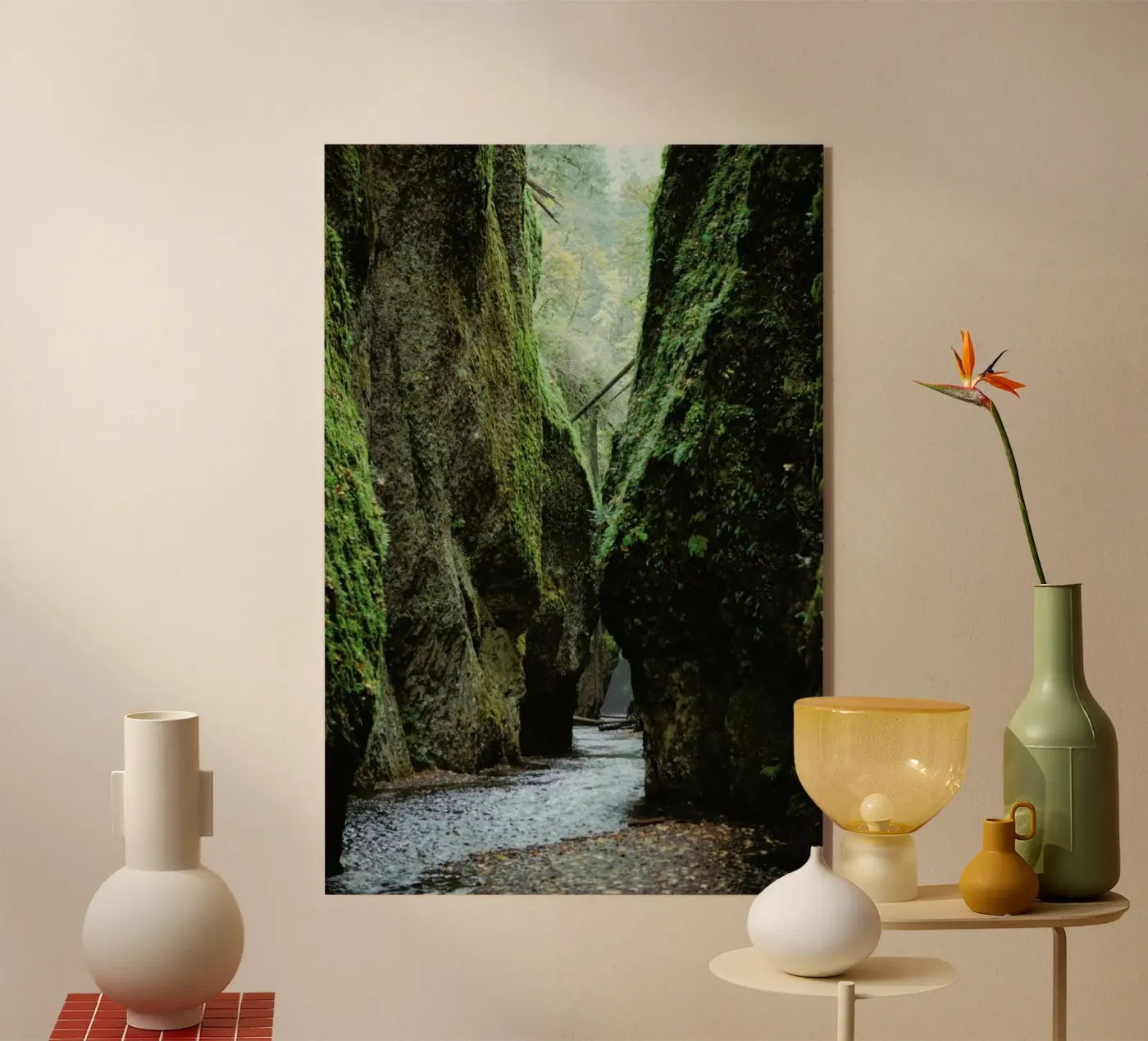 Oneonta Gorge Acryl-Glas von Kevin Russ