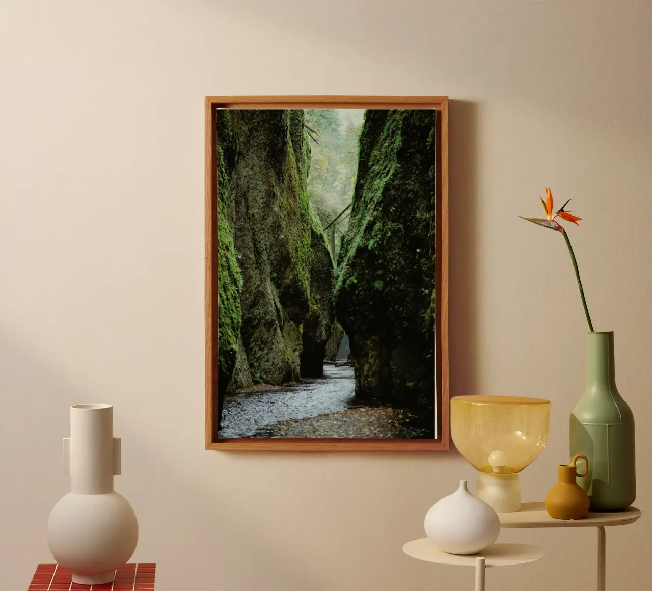 Oneonta Gorge canvas by Kevin Russ
