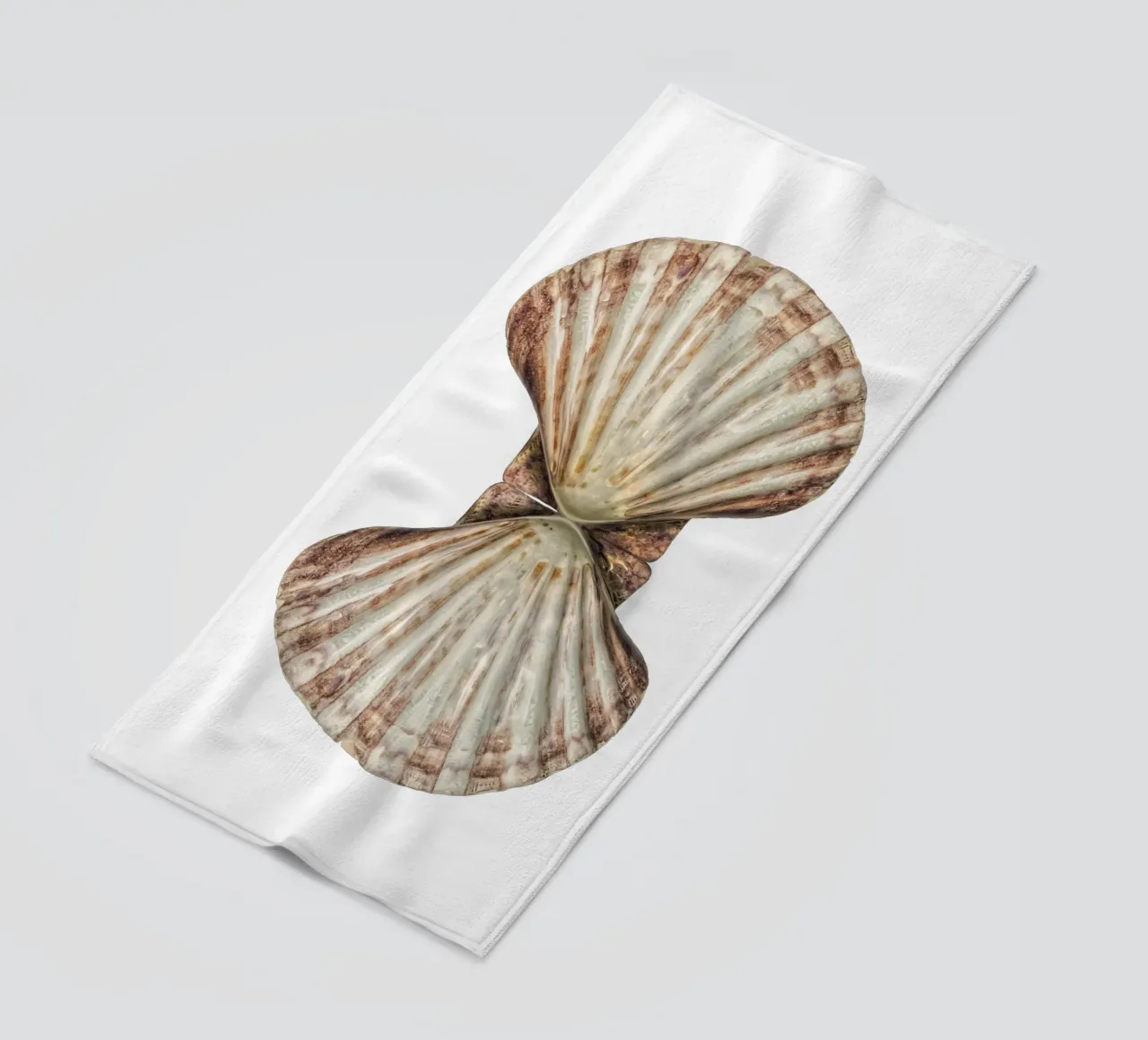 Venus Shell beach towel by Curious Collections by Marielle Leenders