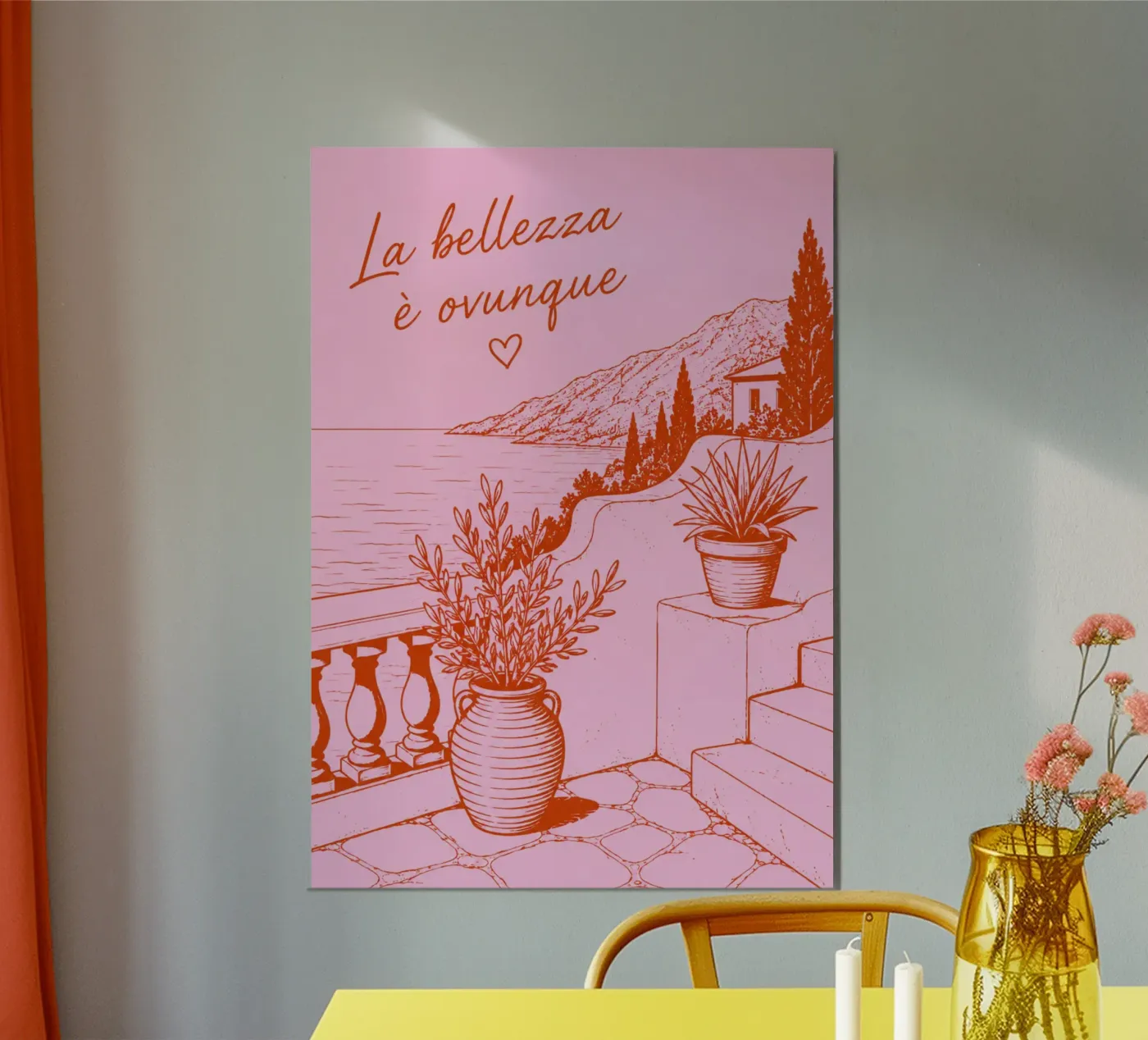 L'amore è ovunque poster da ARTEVO