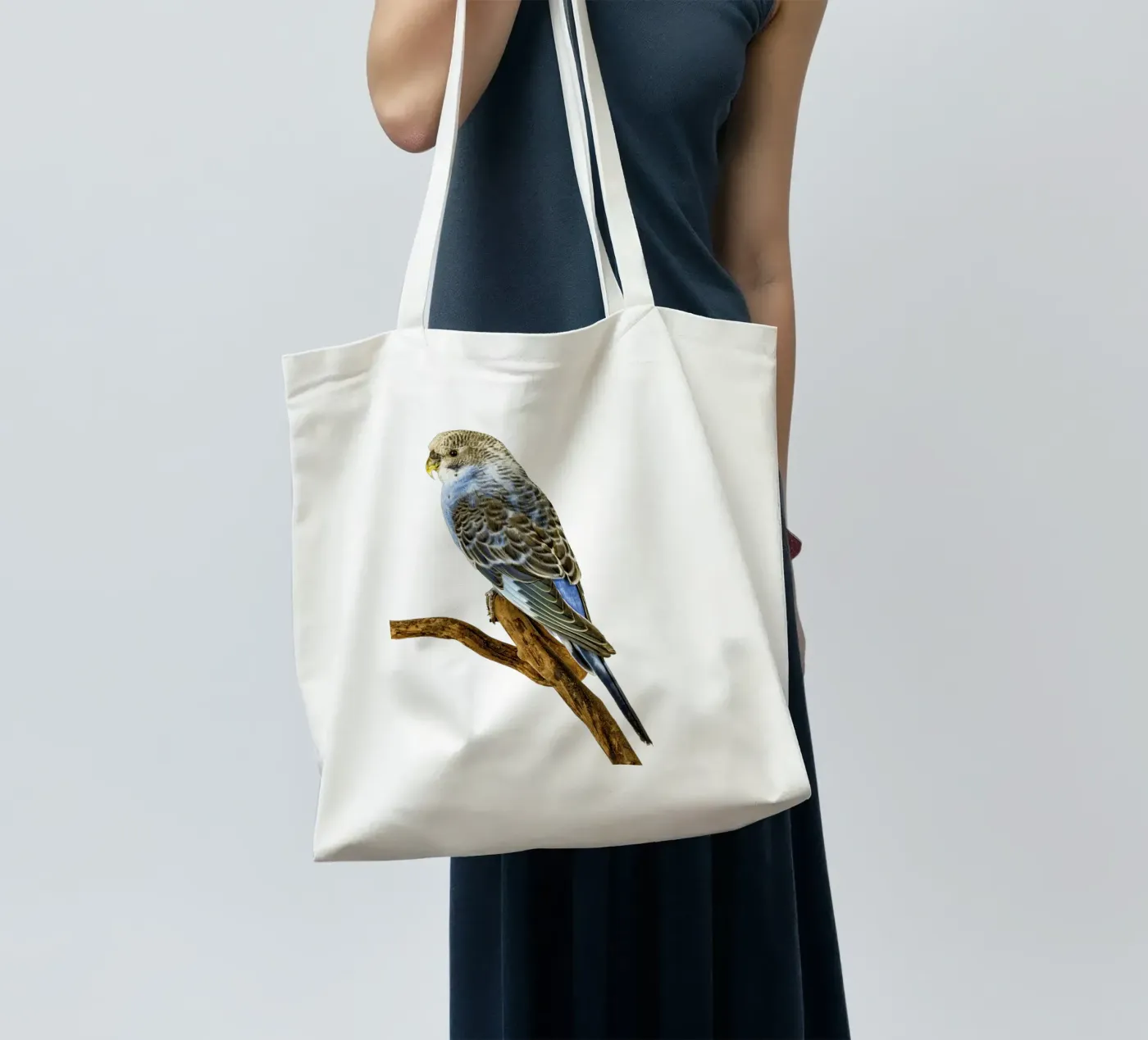 Parakeets tote bag by Curious Collections by Marielle Leenders