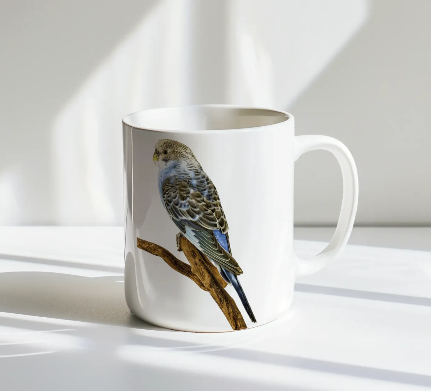 Parakeets tazza in ceramica da Curious Collections by Marielle Leenders