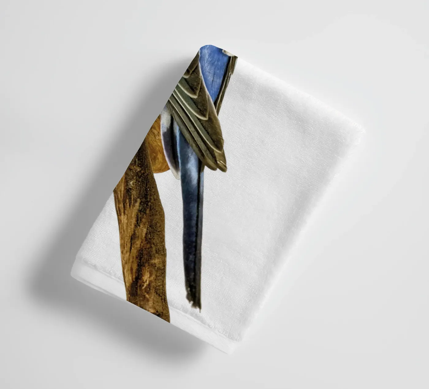 Parakeets towel by Curious Collections by Marielle Leenders