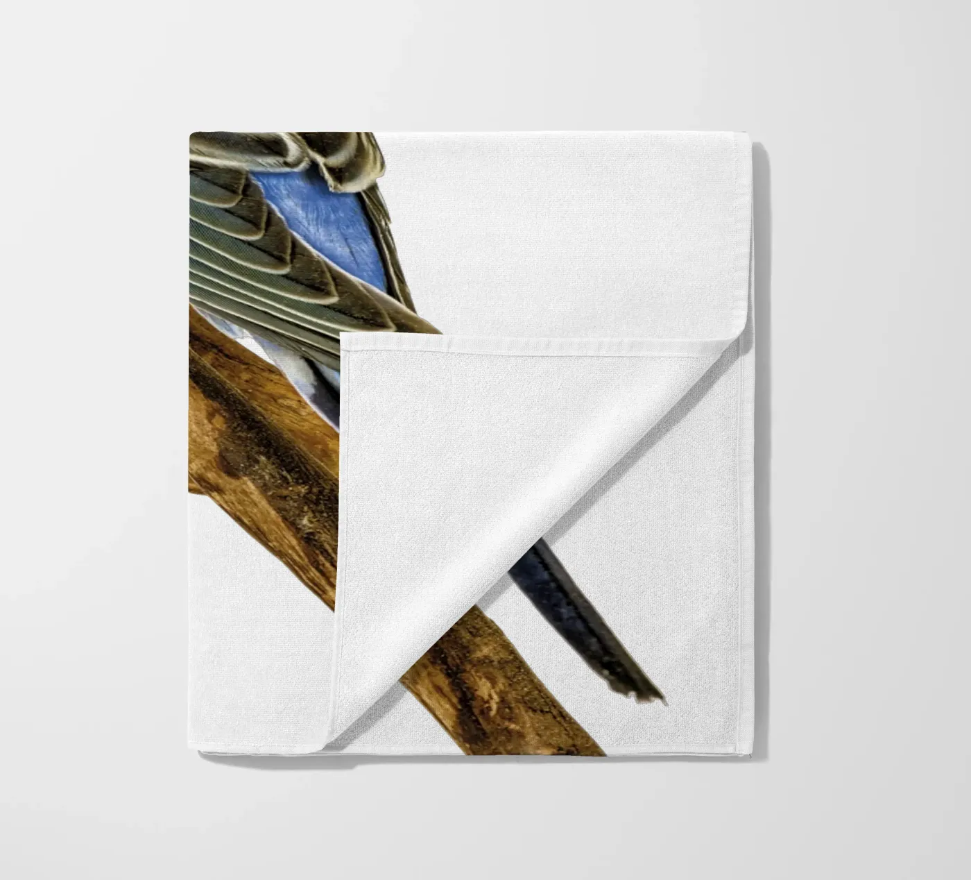 Parakeets beach towel by Curious Collections by Marielle Leenders