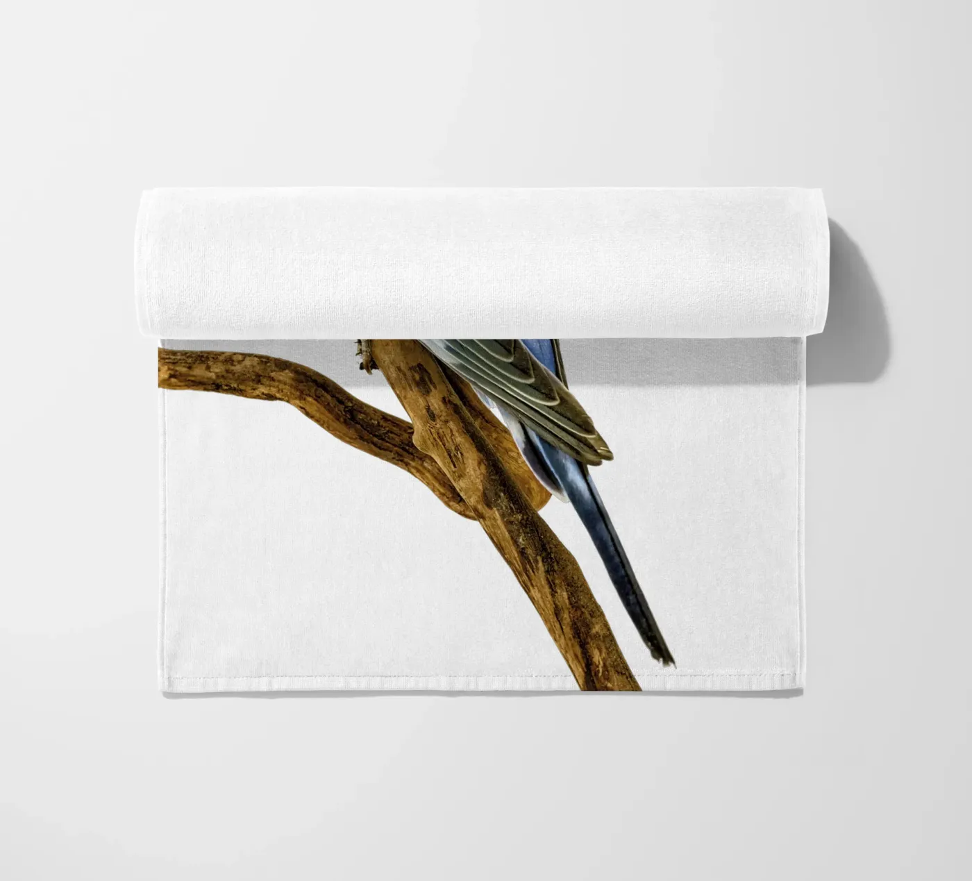 Parakeets Strandtuch von Curious Collections by Marielle Leenders