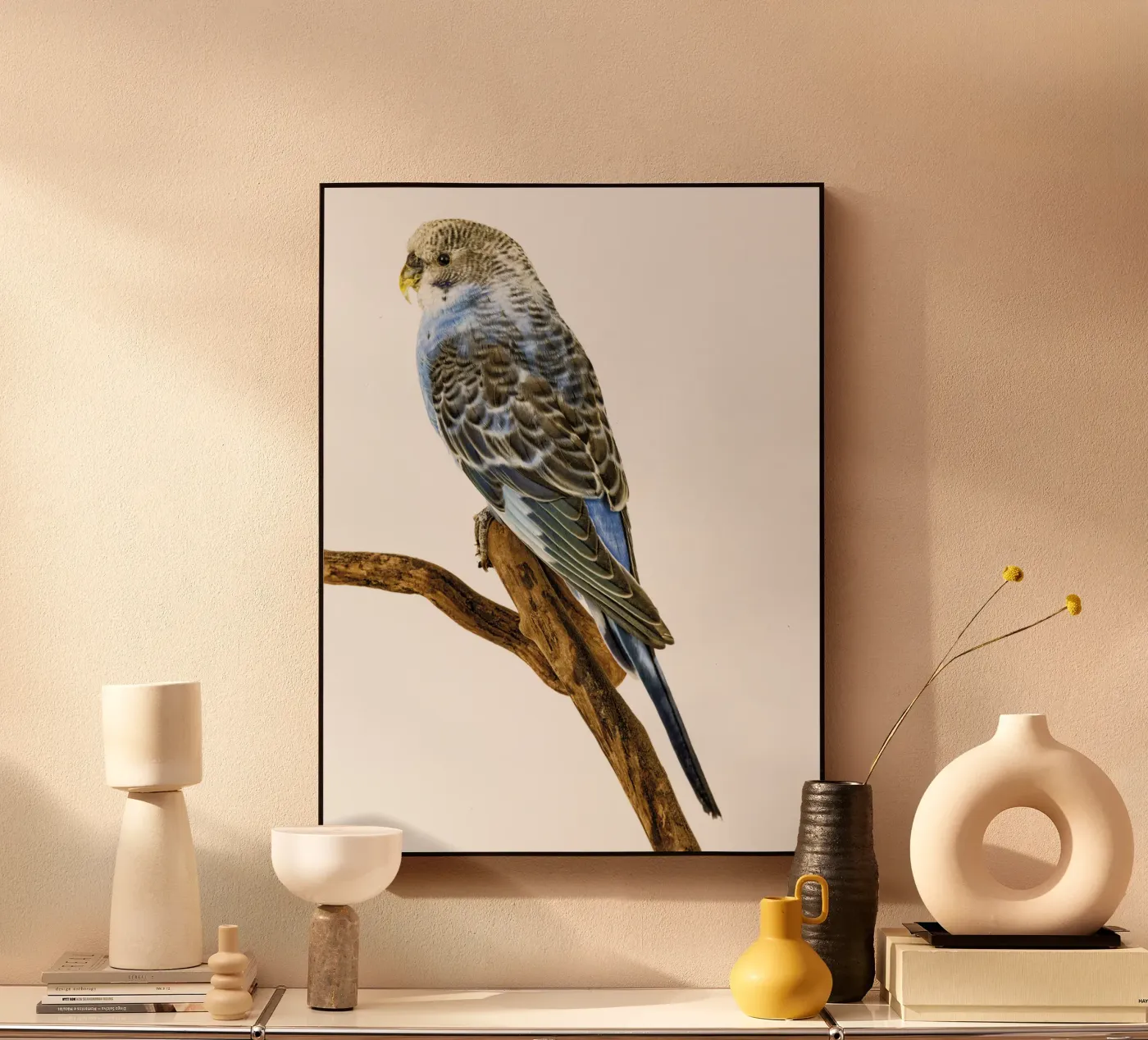 Parakeets plexiglas de Curious Collections by Marielle Leenders