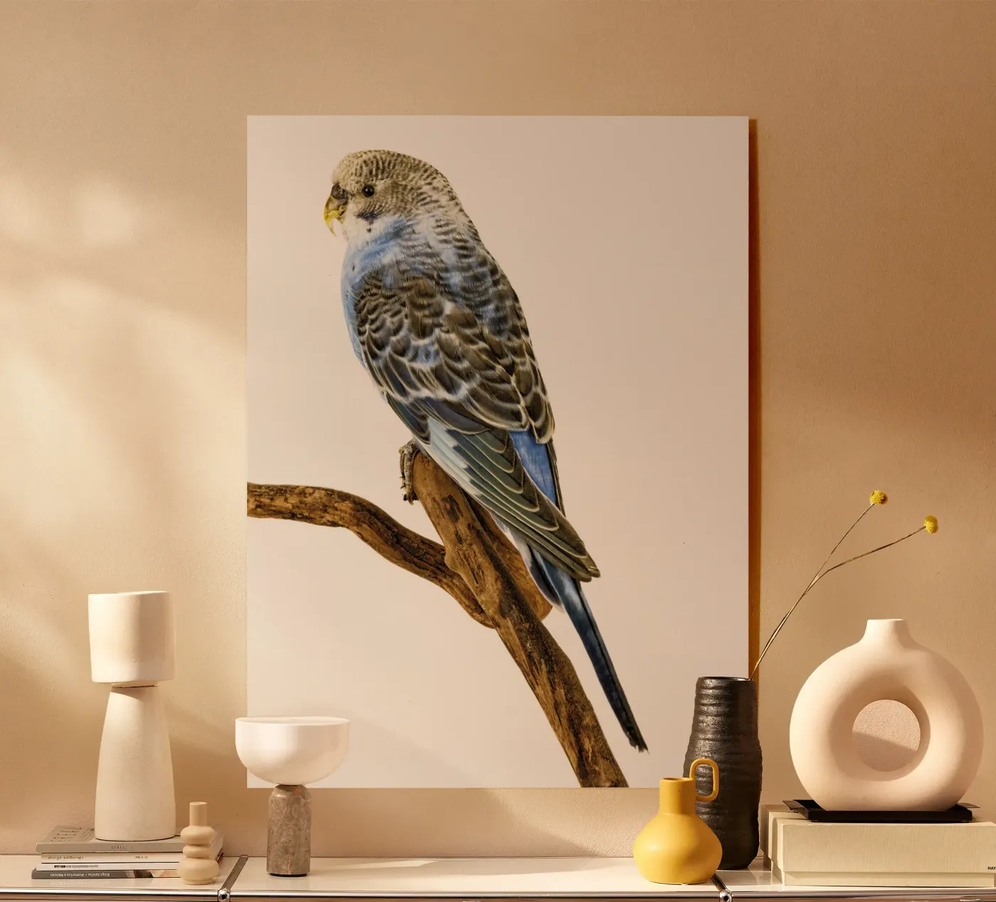 Parakeets plexiglas de Curious Collections by Marielle Leenders