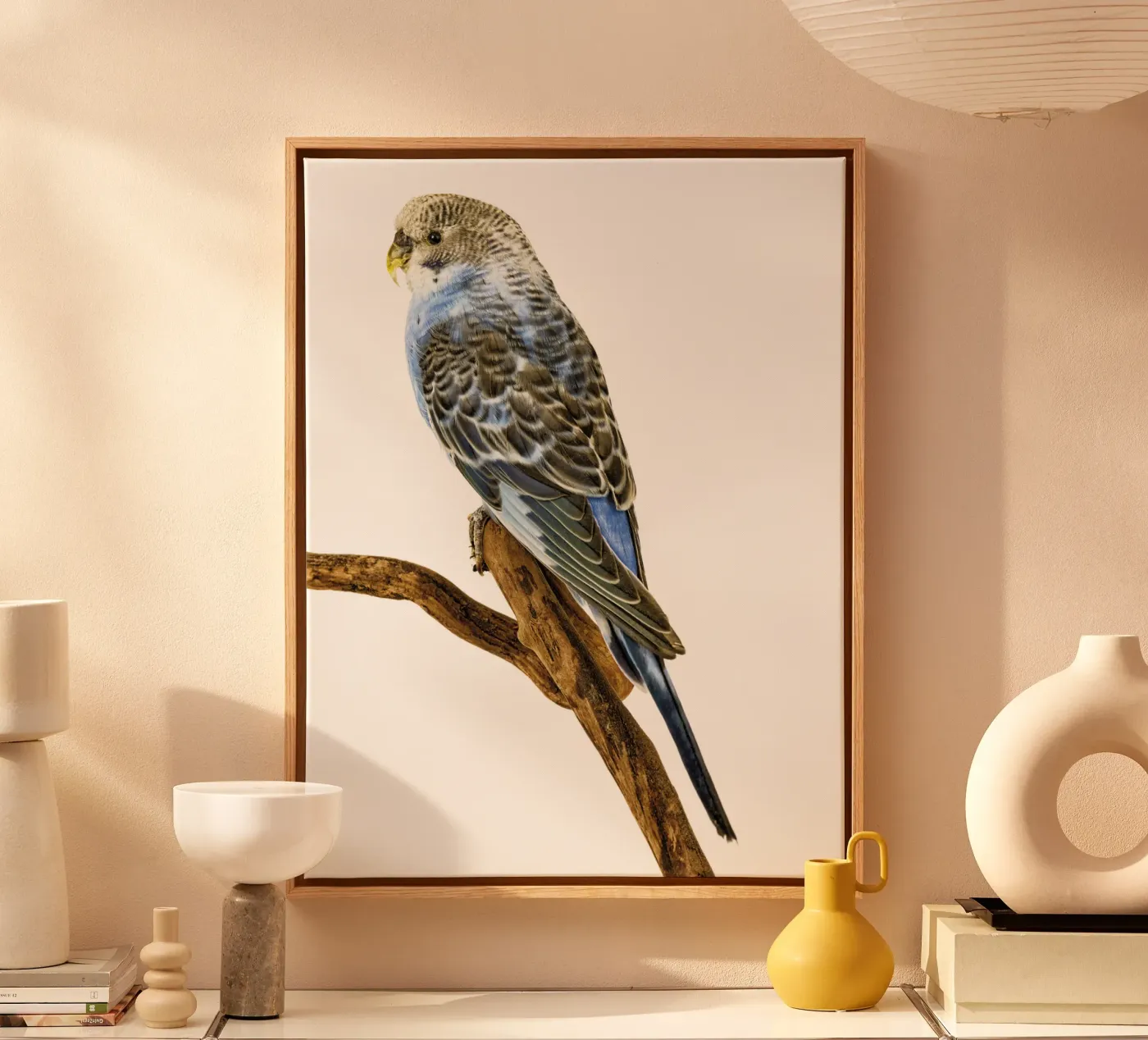 Parakeets tela da Curious Collections by Marielle Leenders
