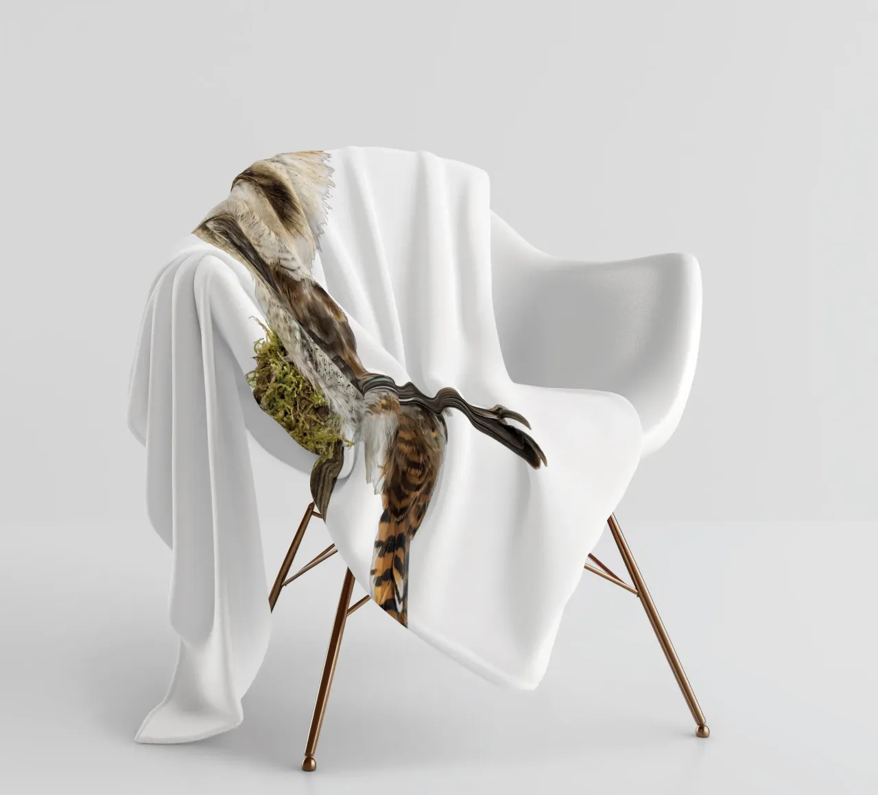 Kookaburra coperta in pile da Curious Collections by Marielle Leenders