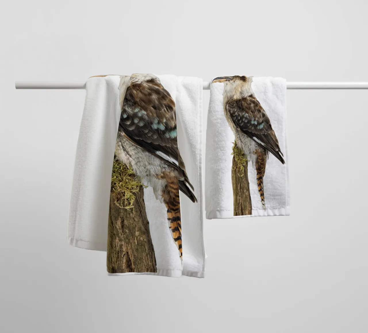Kookaburra asciugamano da bagno da Curious Collections by Marielle Leenders