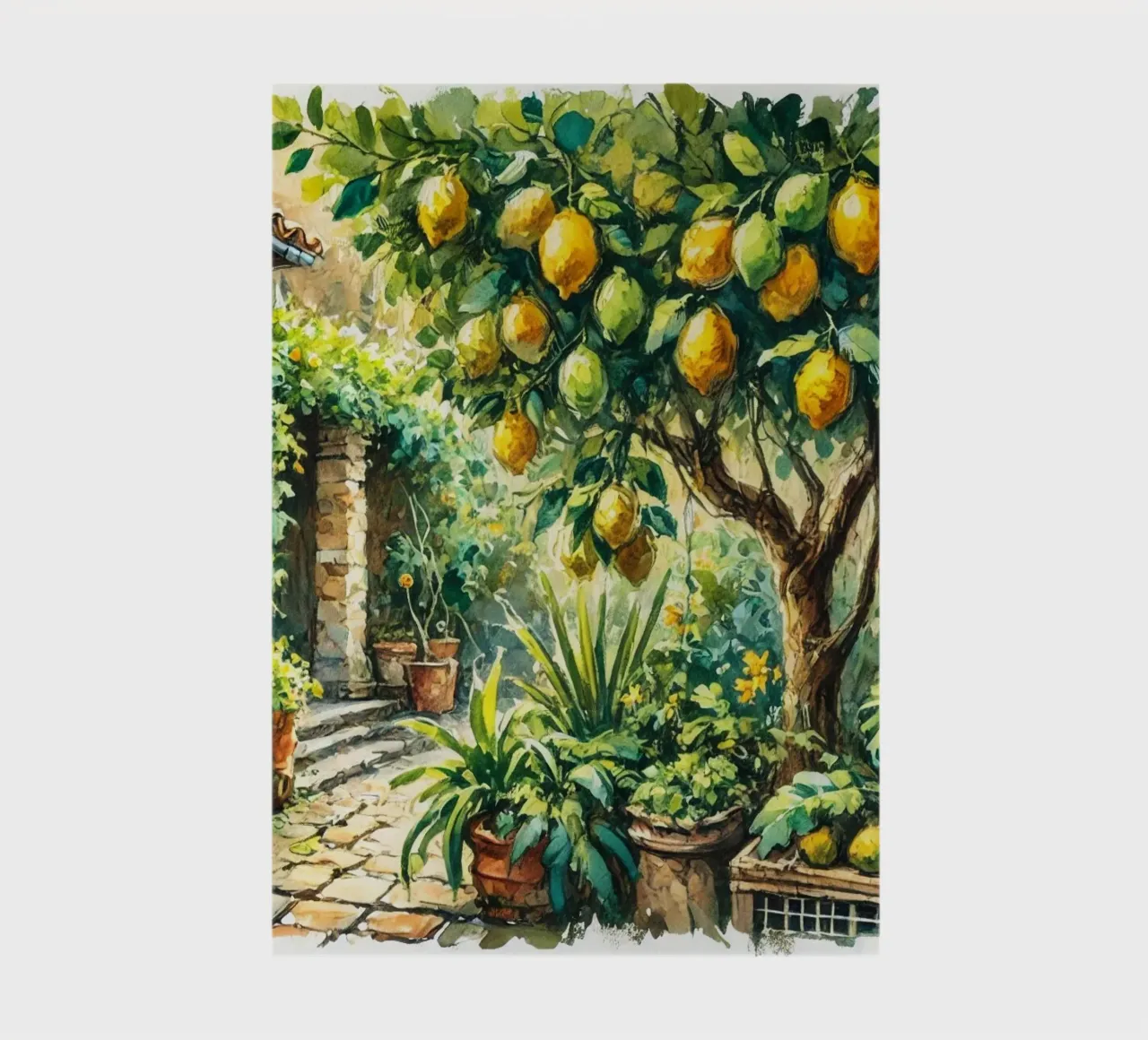 Lemon Tree notebook by Travel with Chris