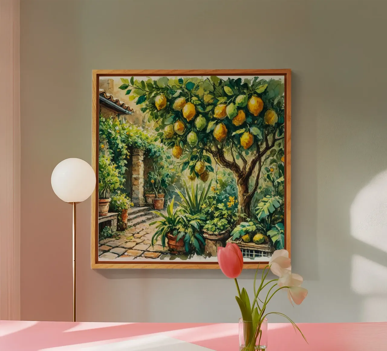 Albero dei limoni plexiglass da Travel with Chris