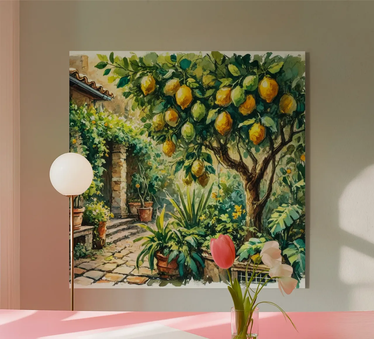 Albero dei limoni plexiglass da Travel with Chris