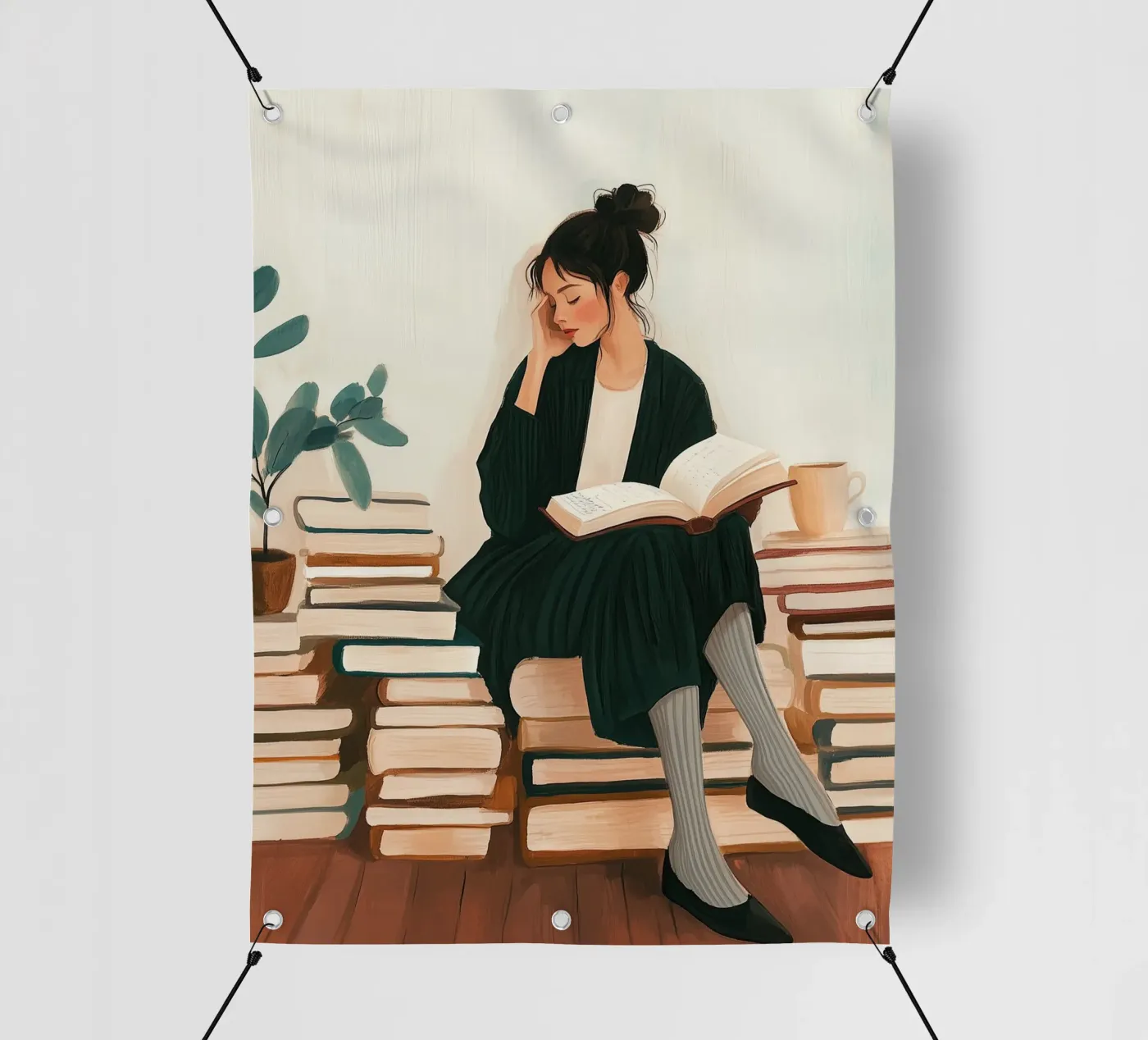 Quiet Reader telo in pvc da Freya
