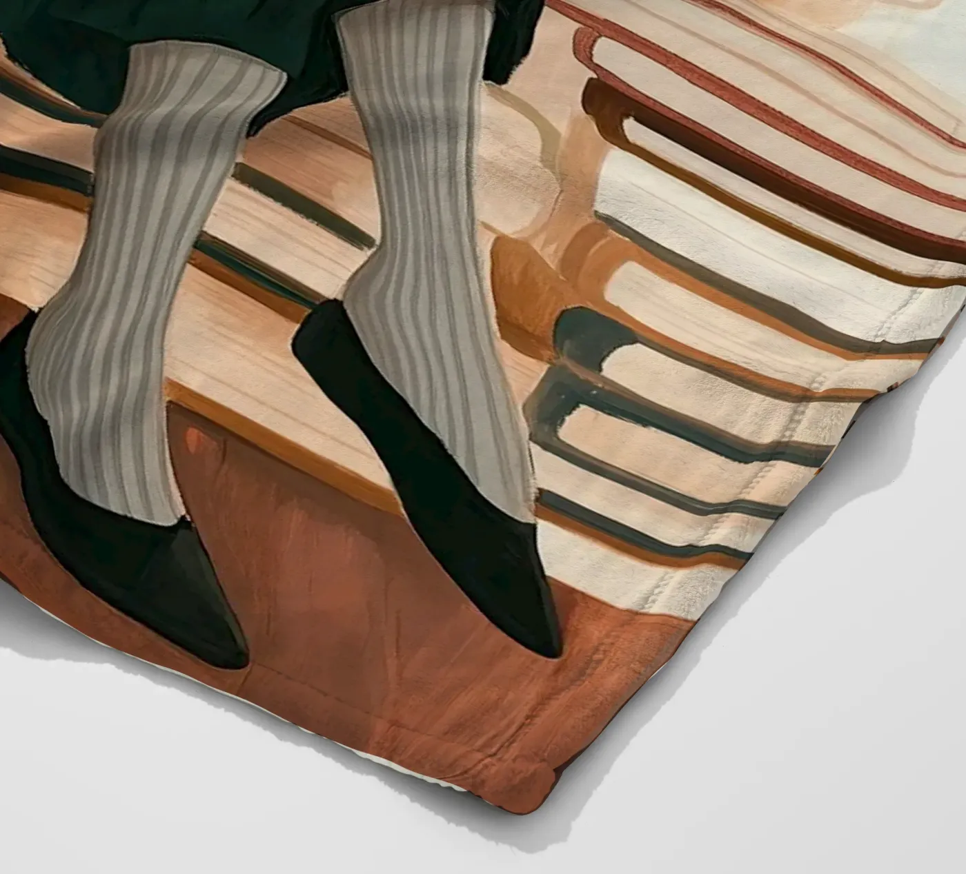 Quiet Reader coperta in pile da Freya