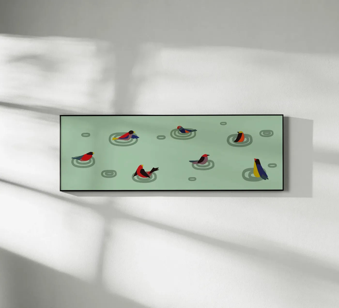 Bundspatzen Acryl-Glas von Spunkdesign