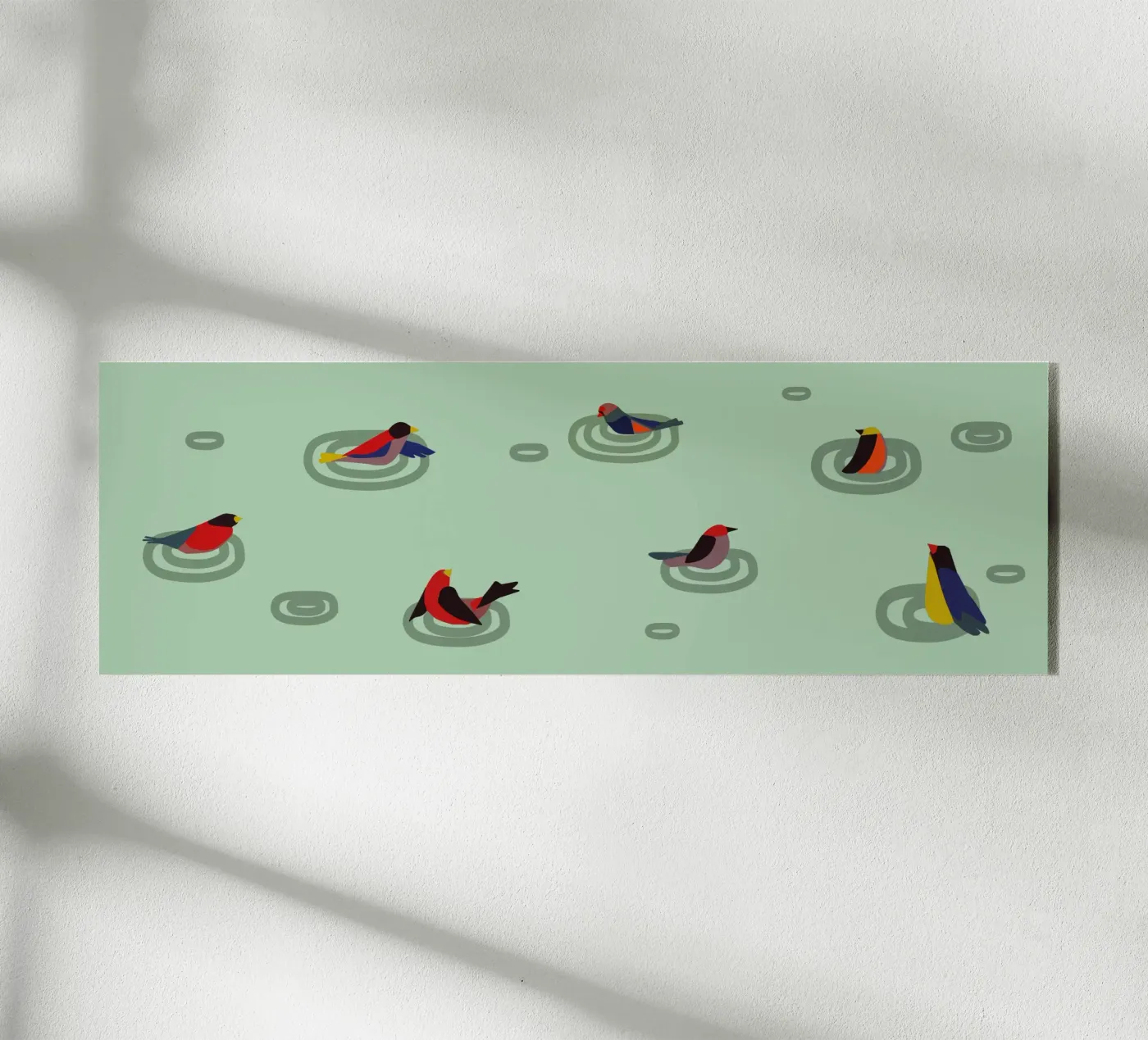 Bundspatzen Acryl-Glas von Spunkdesign