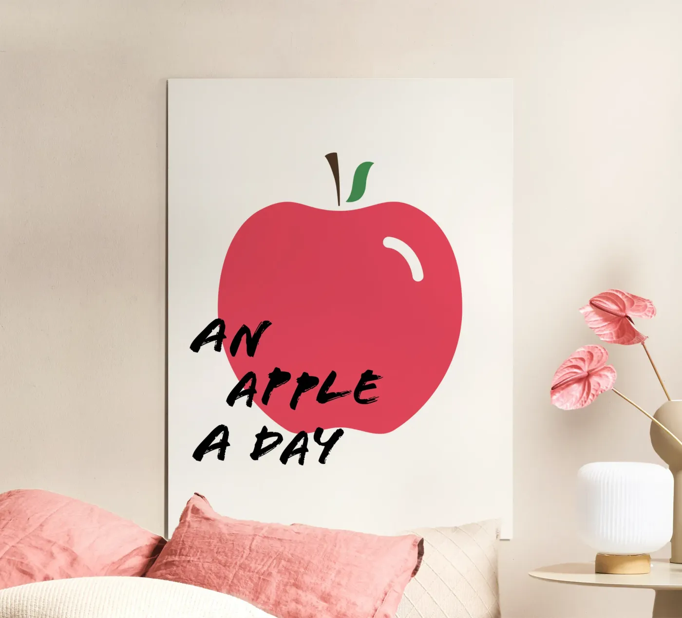 an apple a day poster da Atelier W
