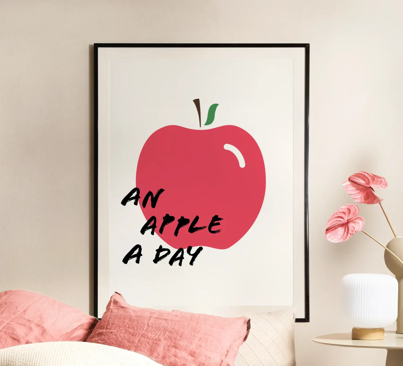 an apple a day poster da Atelier W