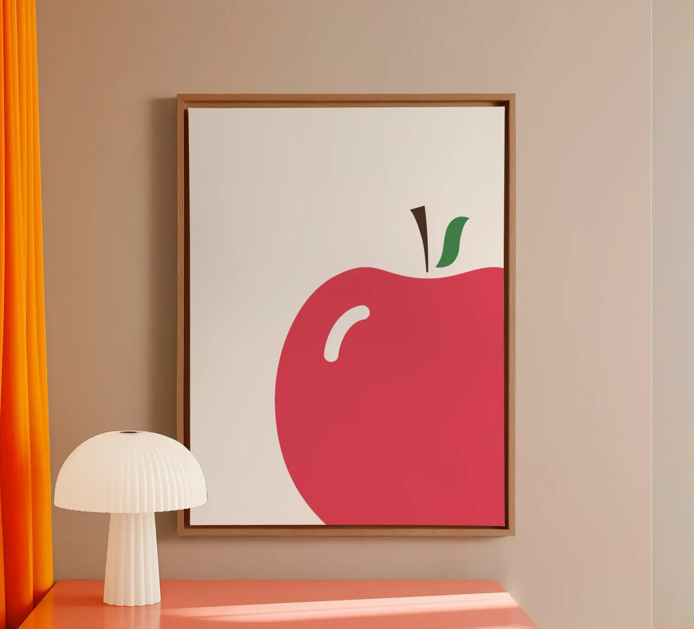 red apple tela da Atelier W