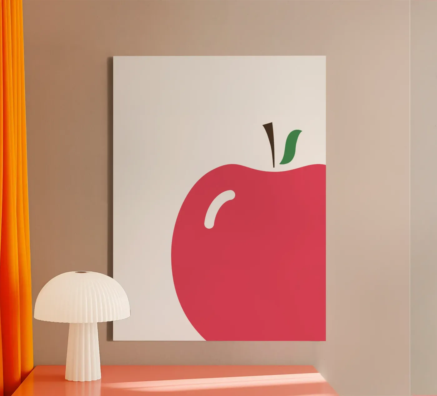 red apple tela da Atelier W
