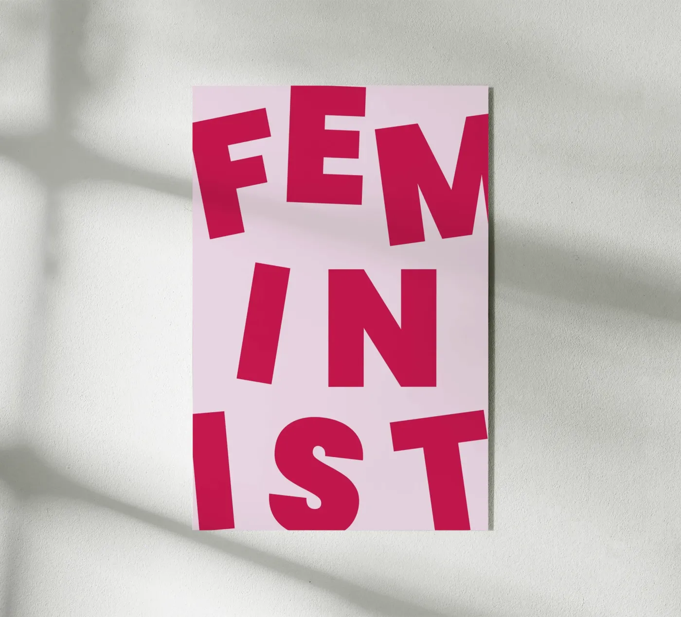 feminist acryl van Atelier W