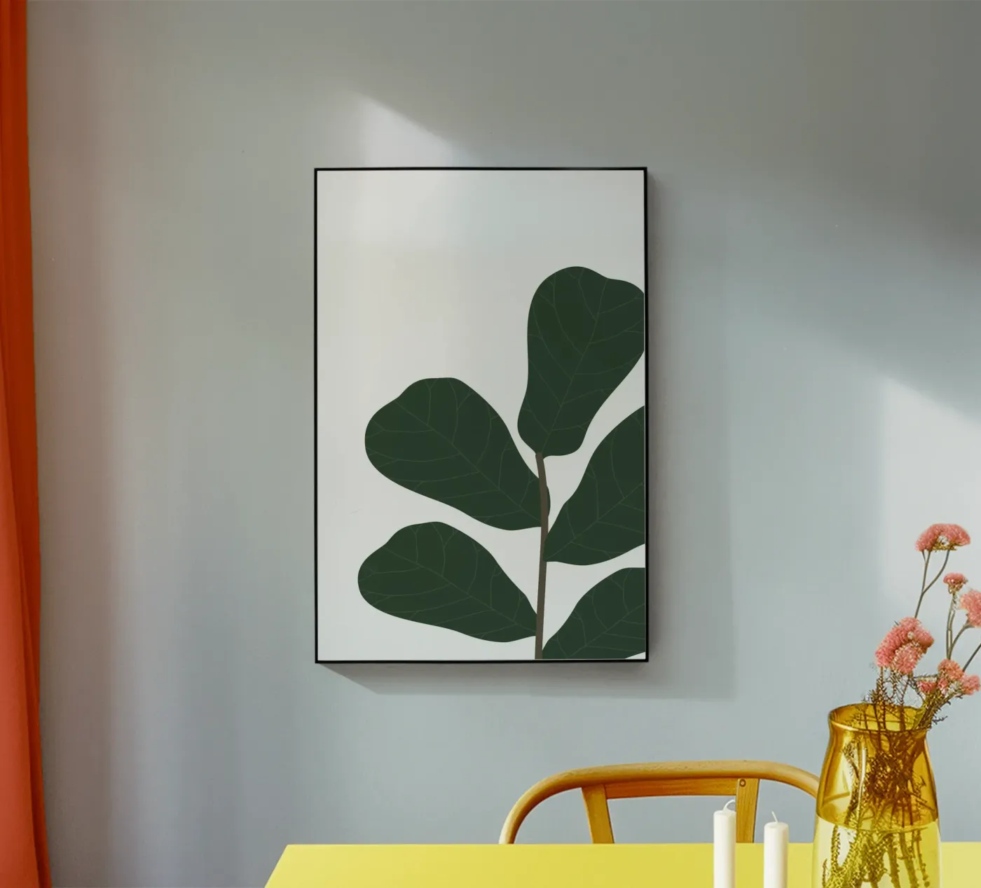 ficus lyrata plexiglass da Atelier W