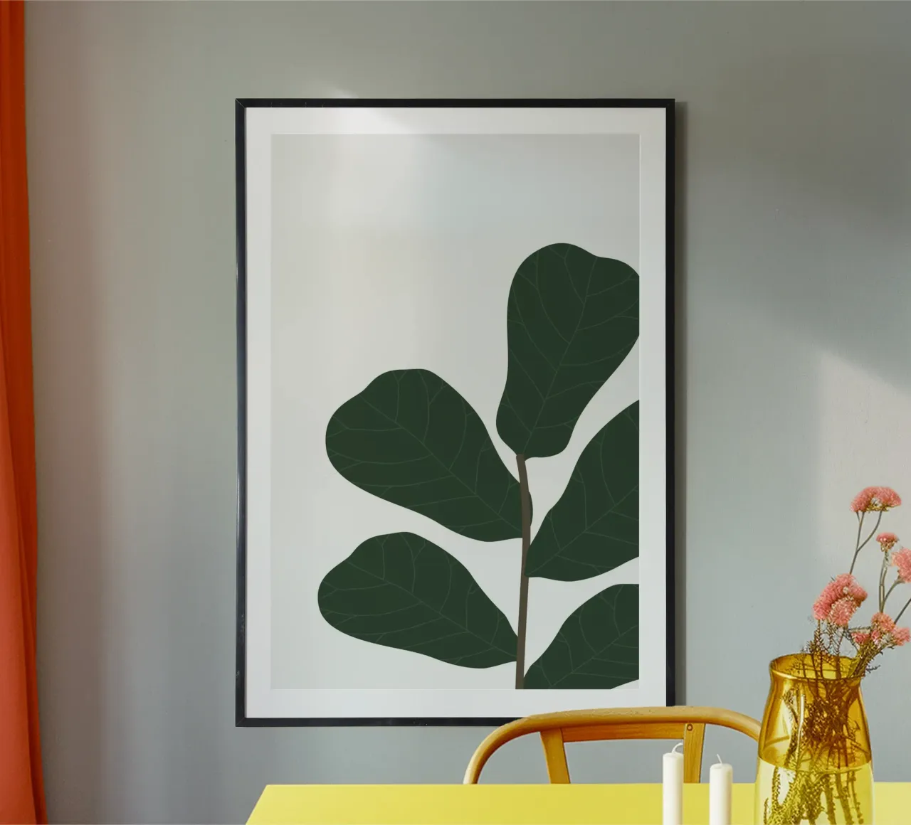ficus lyrata carta hahnemühle da Atelier W