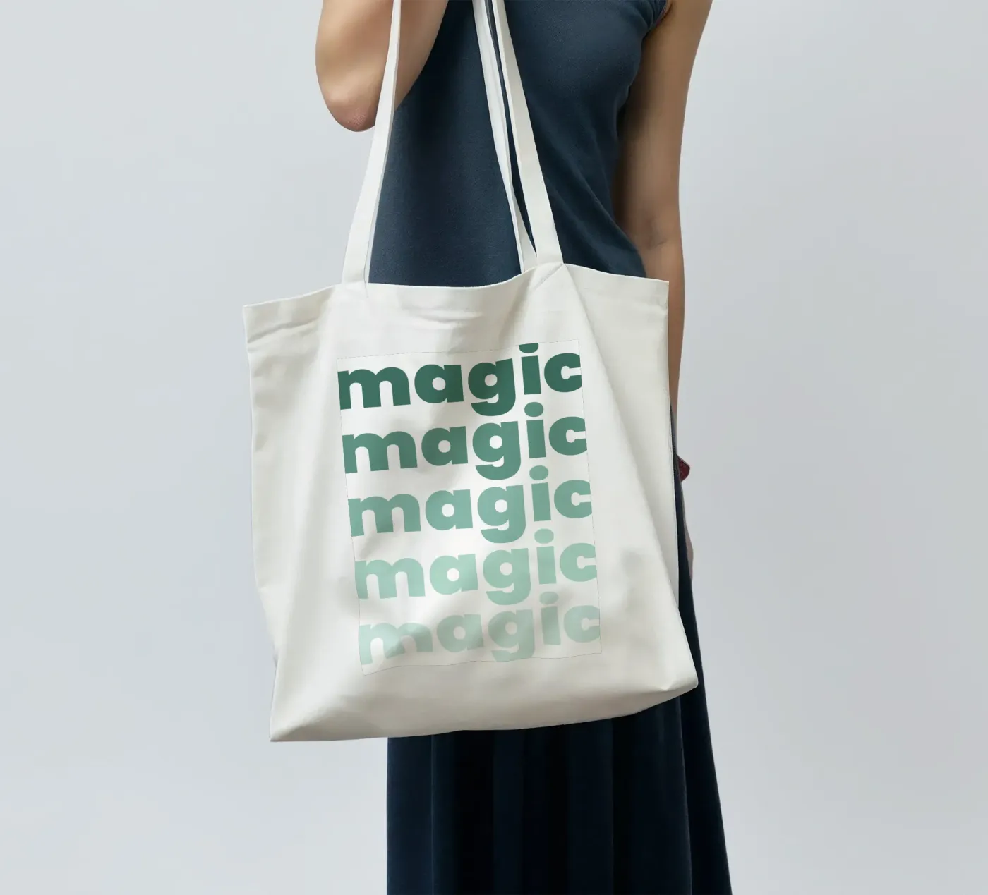 magic magic magic borsa in juta da Atelier W