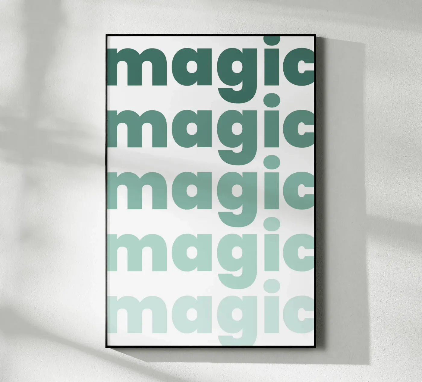 magic magic magic Acryl-Glas von Atelier W