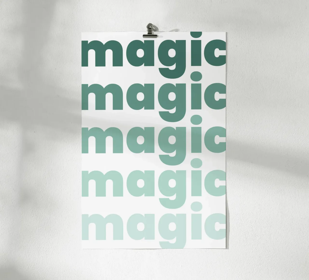 magic magic magic Poster von Atelier W