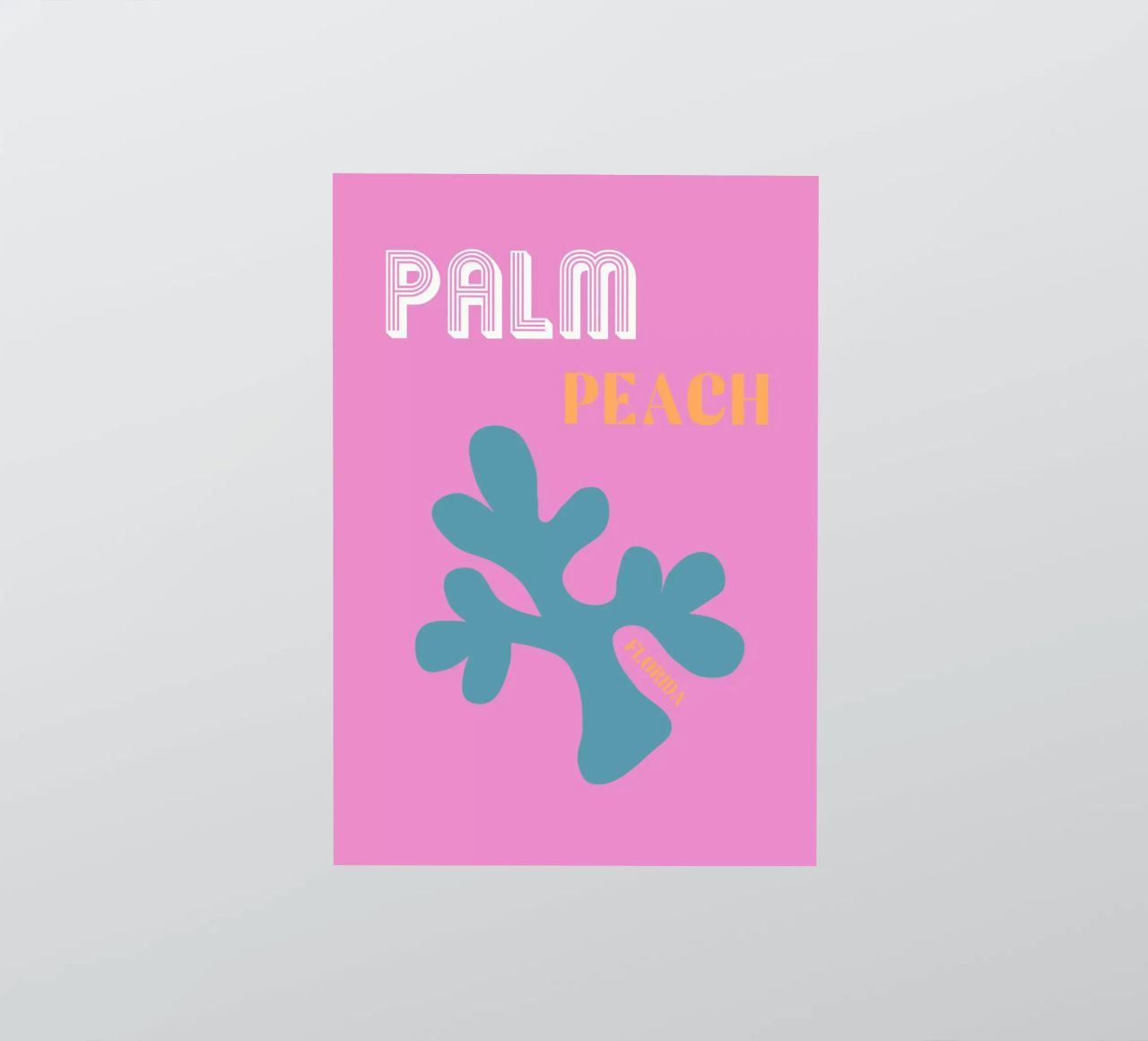 Palm Springs Floride Amour autocollant de Carinaprint