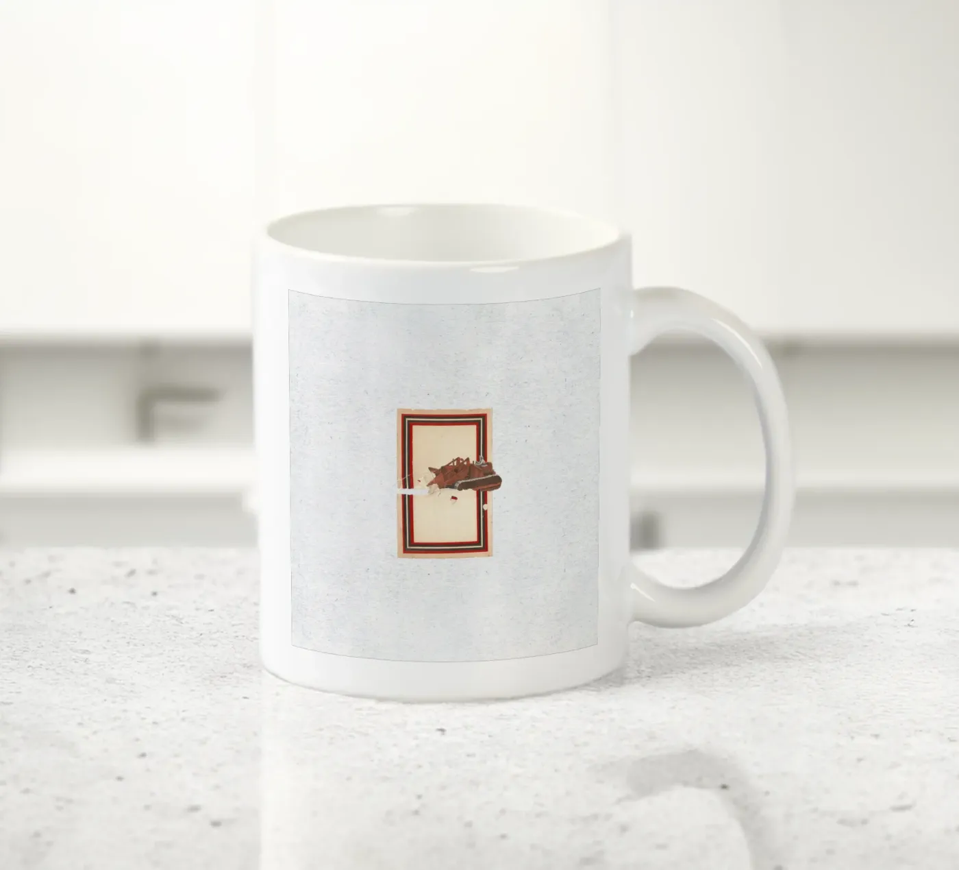 Load torn keramische mok van Carlos Quitério