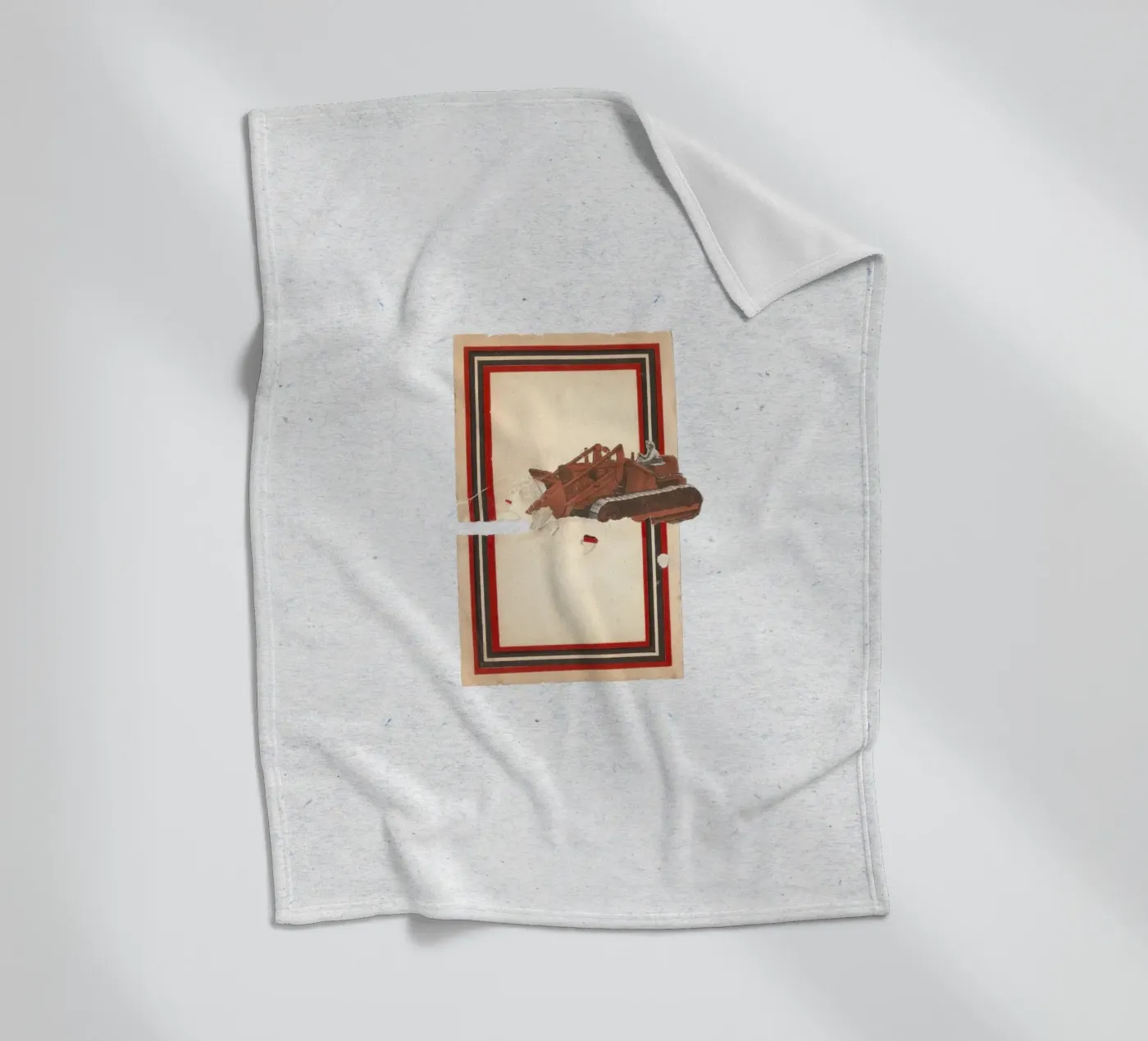 Load torn Fleecedecke von Carlos Quitério