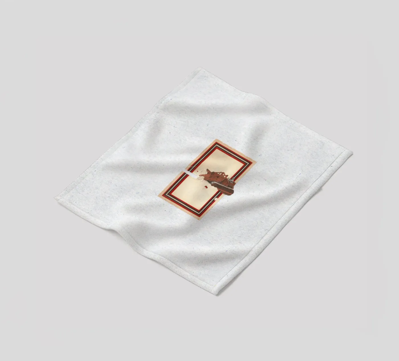 Load torn Fleecedecke von Carlos Quitério