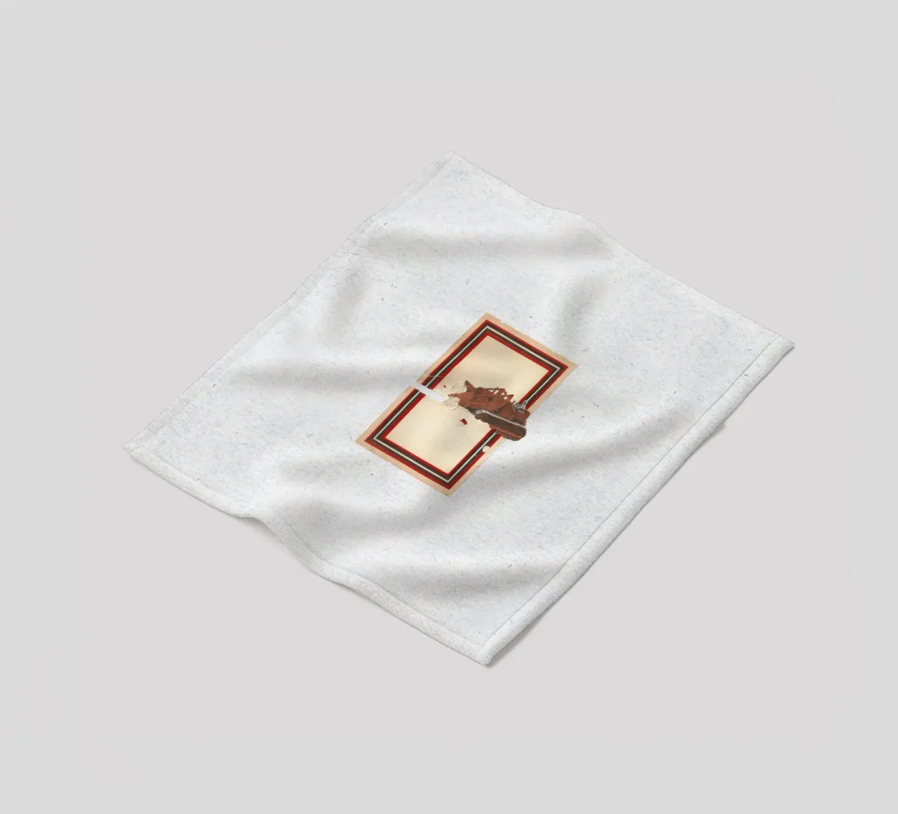 Load torn Fleecedecke von Carlos Quitério