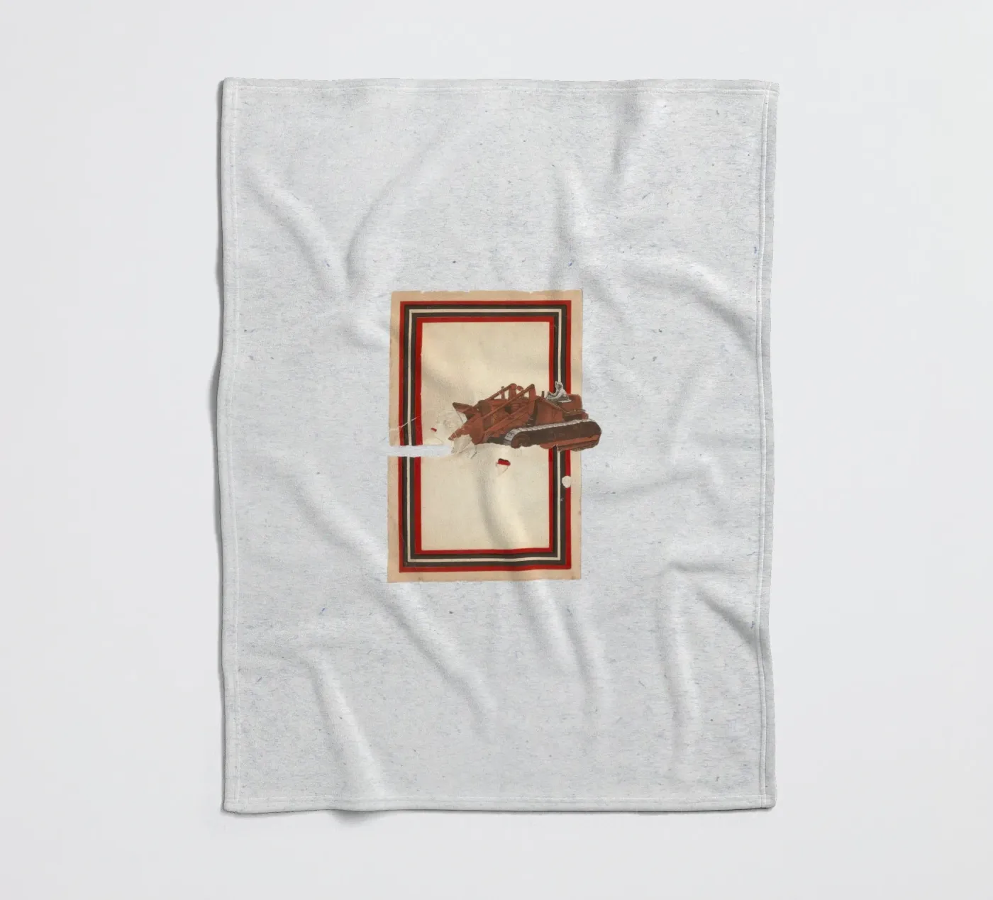 Load torn Fleecedecke von Carlos Quitério