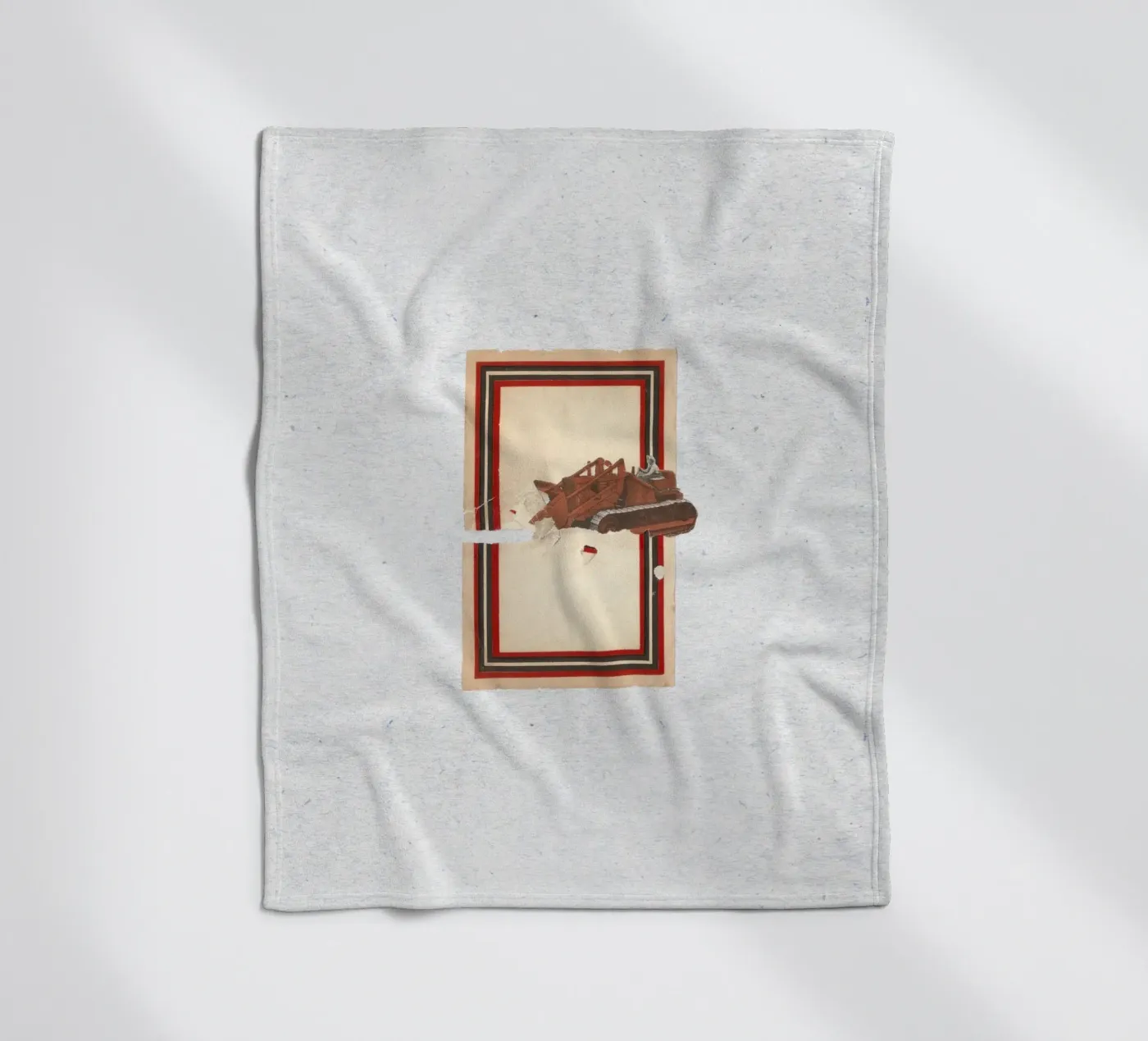 Load torn Fleecedecke von Carlos Quitério