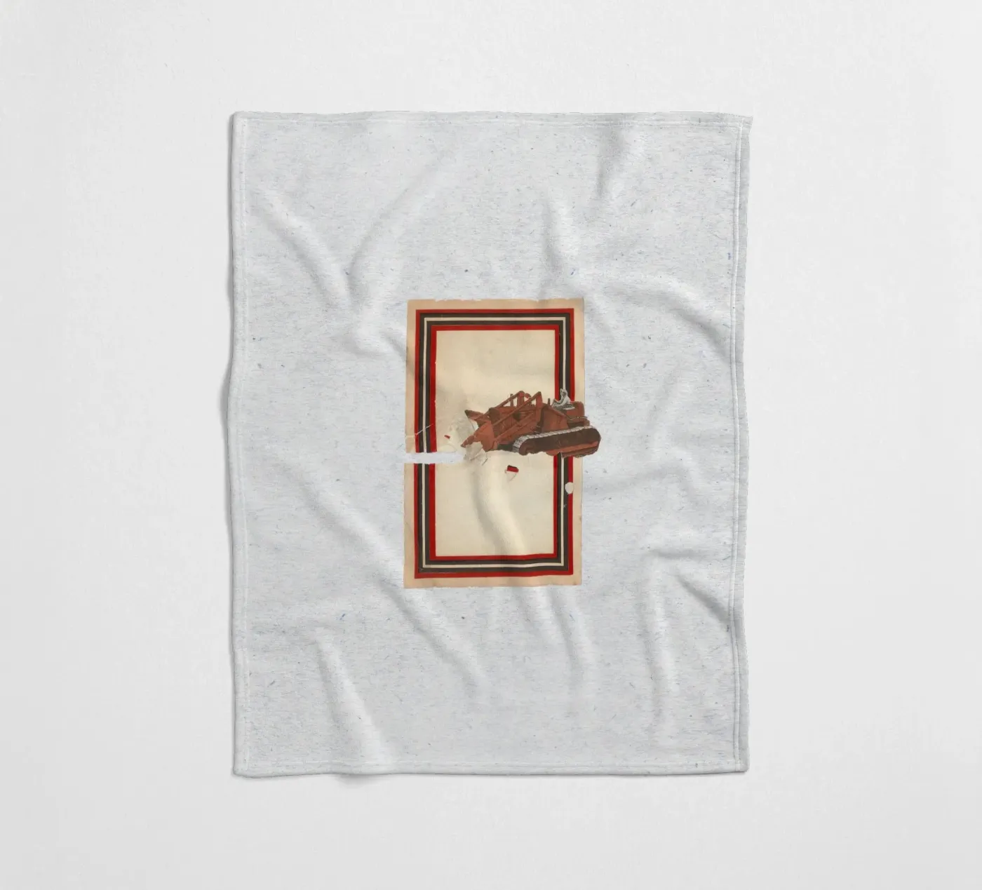 Load torn Fleecedecke von Carlos Quitério