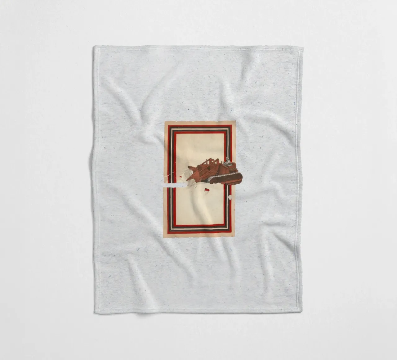 Load torn Fleecedecke von Carlos Quitério