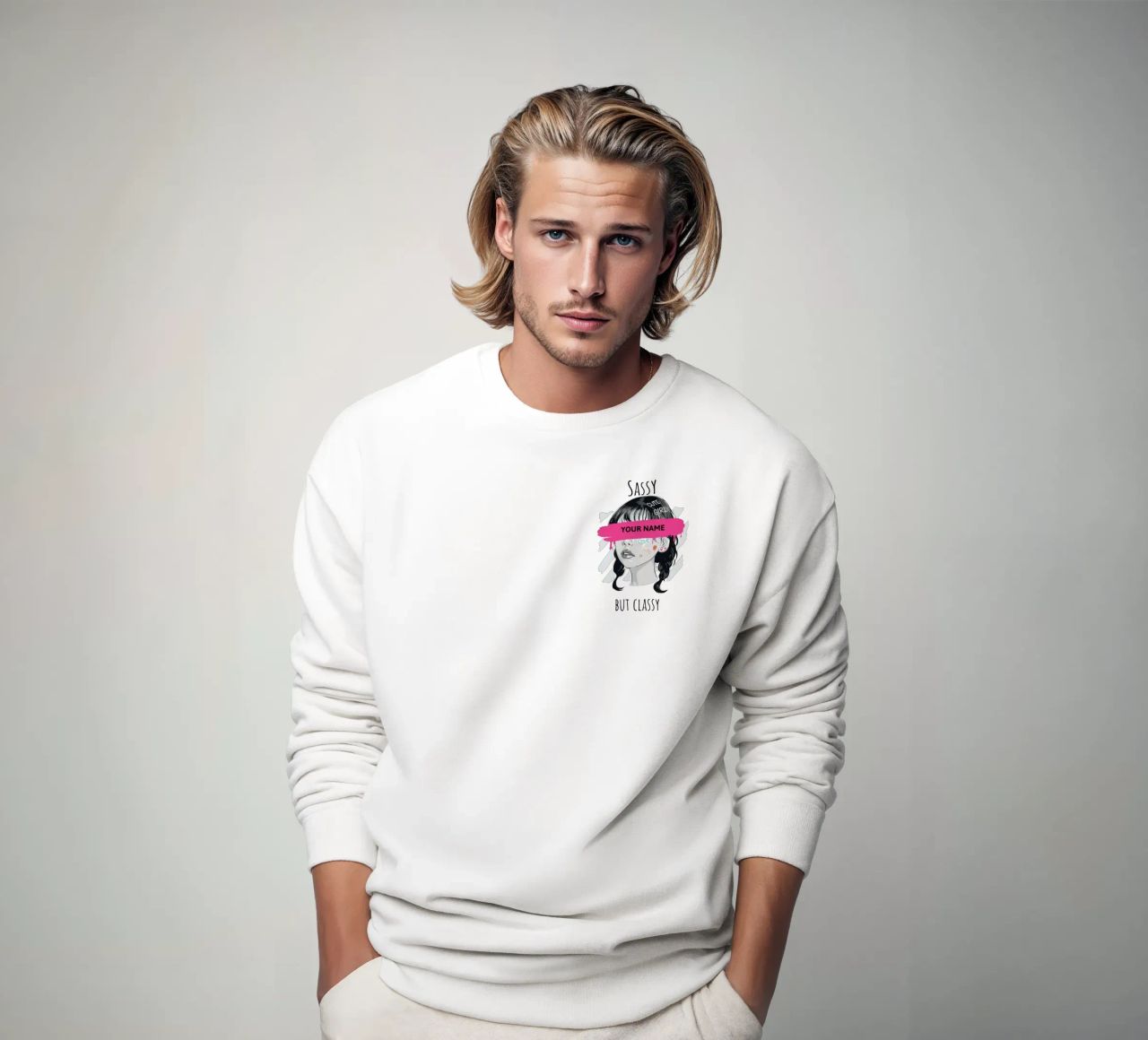 Sassy but Classy (personalizzato) felpa da ComfyCouture