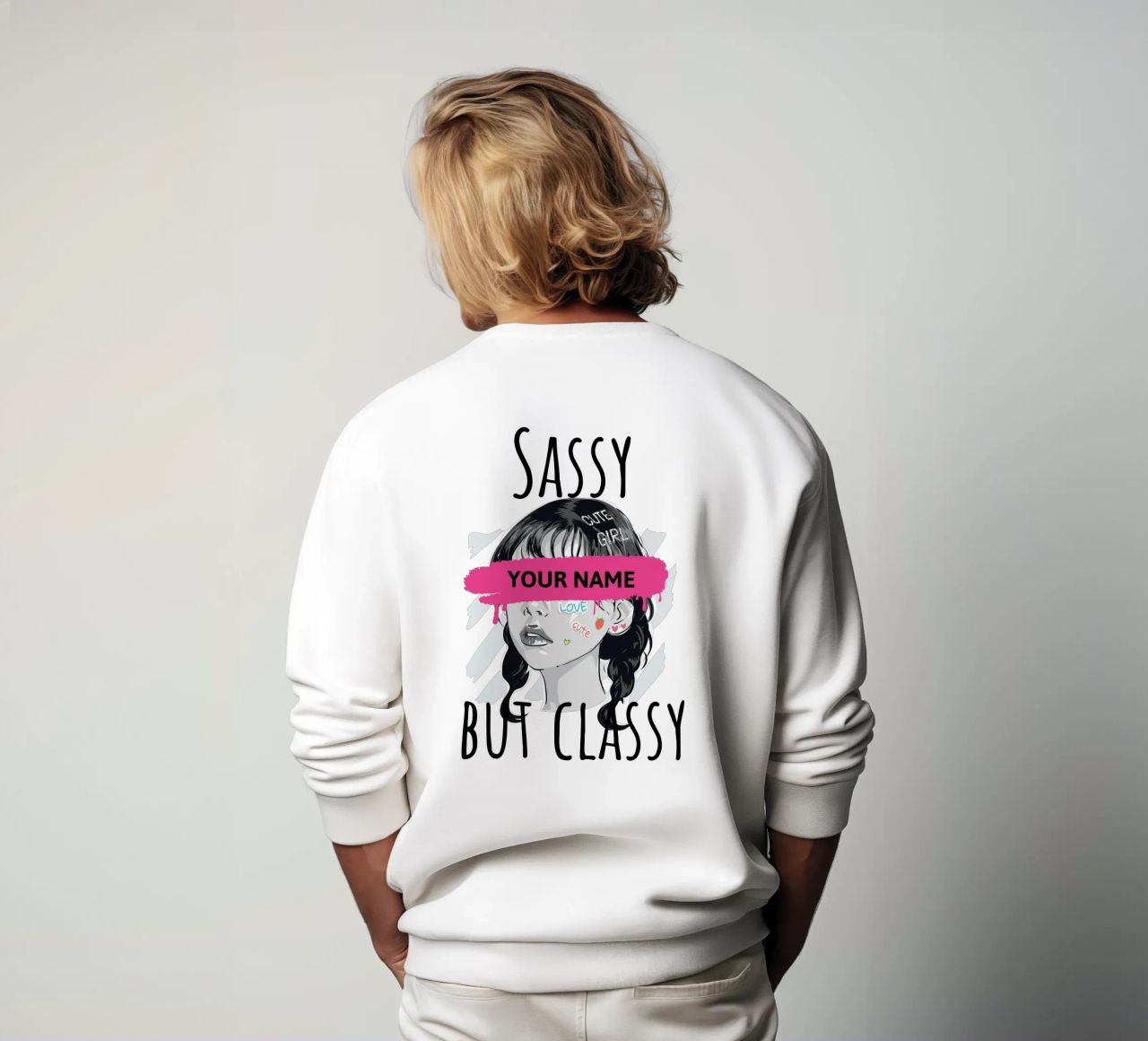 Sassy but Classy (personalizzato) felpa da ComfyCouture