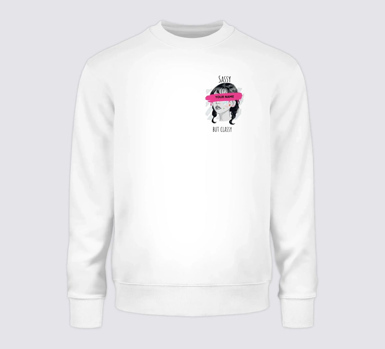 Sassy but Classy (personalizzato) felpa da ComfyCouture