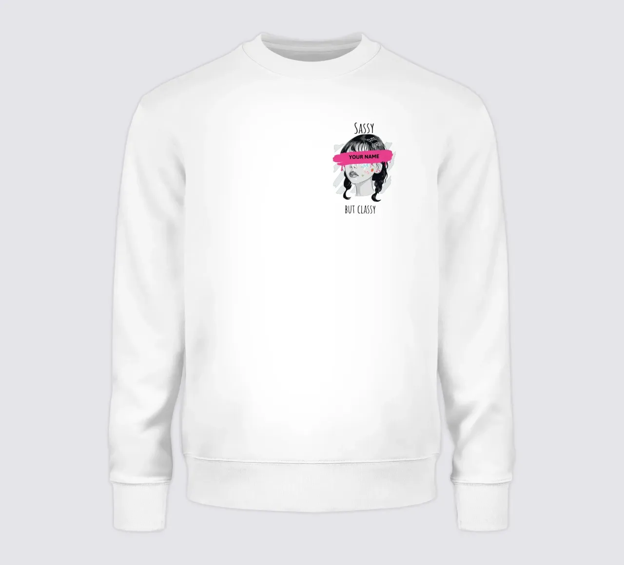 Sassy but Classy (personalized) sweatshirt by ComfyCouture