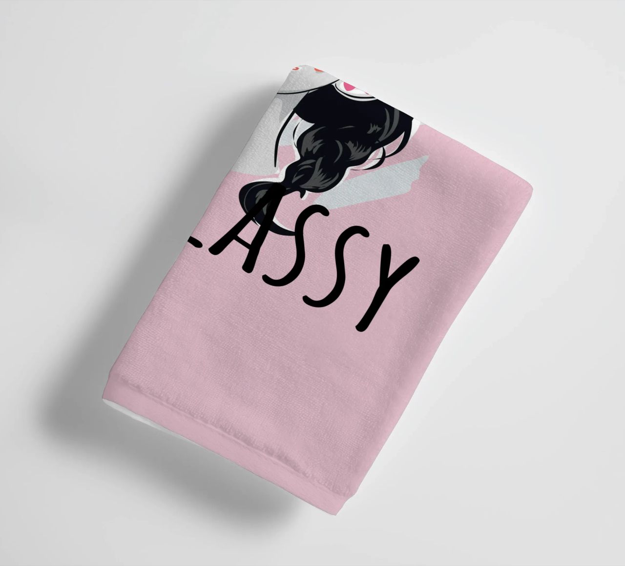 Sassy but Classy (personalized) towel by ComfyCouture