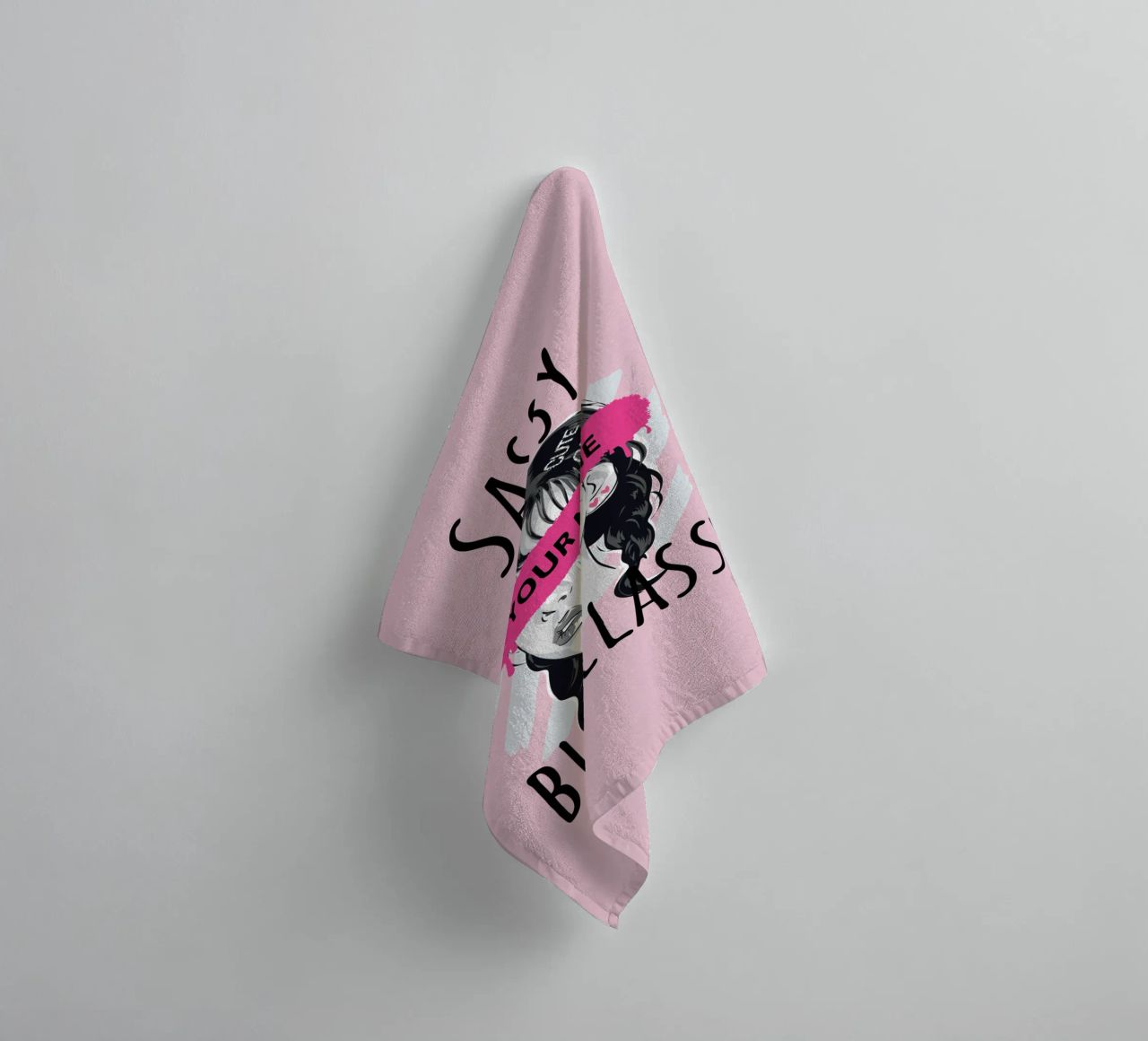Sassy but Classy (personalized) towel by ComfyCouture