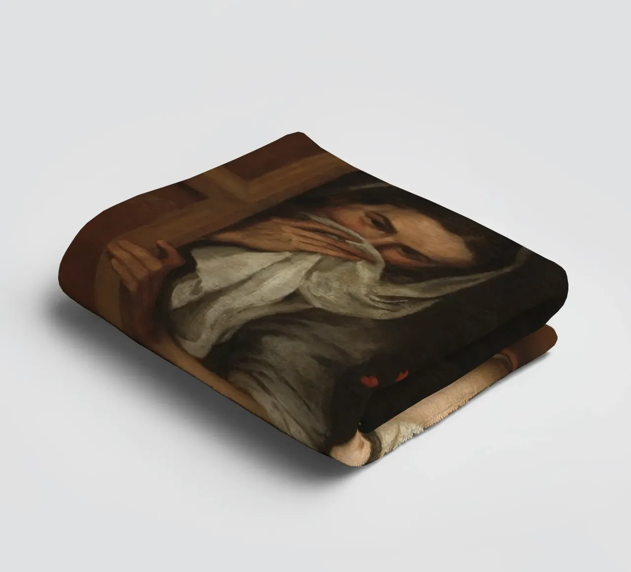 Bartolome Esteban Murillo - Deux femmes à la fenêtre serviette de bain de Timeless Artworks
