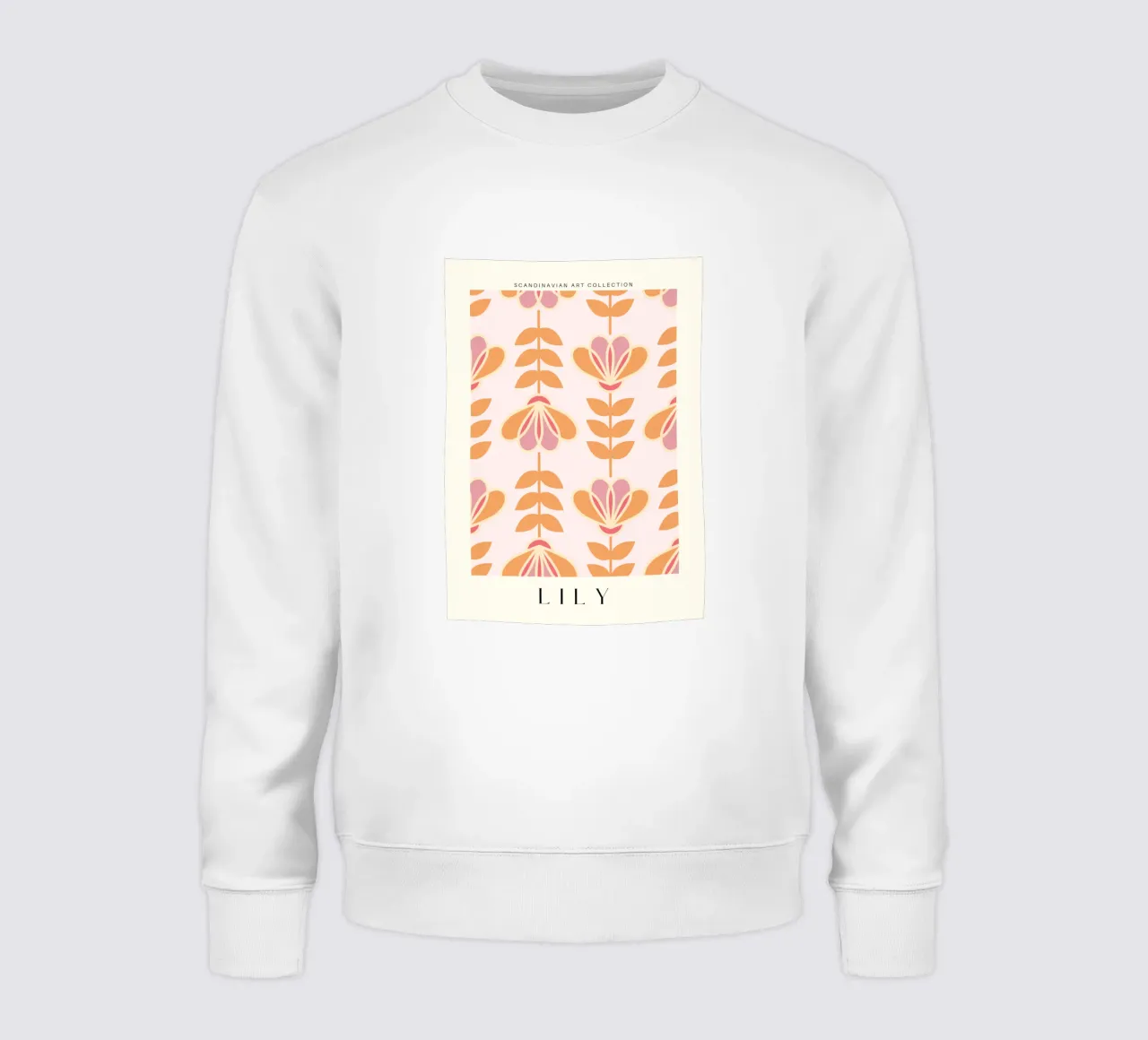 Lily - Calore floreale nordico felpa da Studio Mooodz